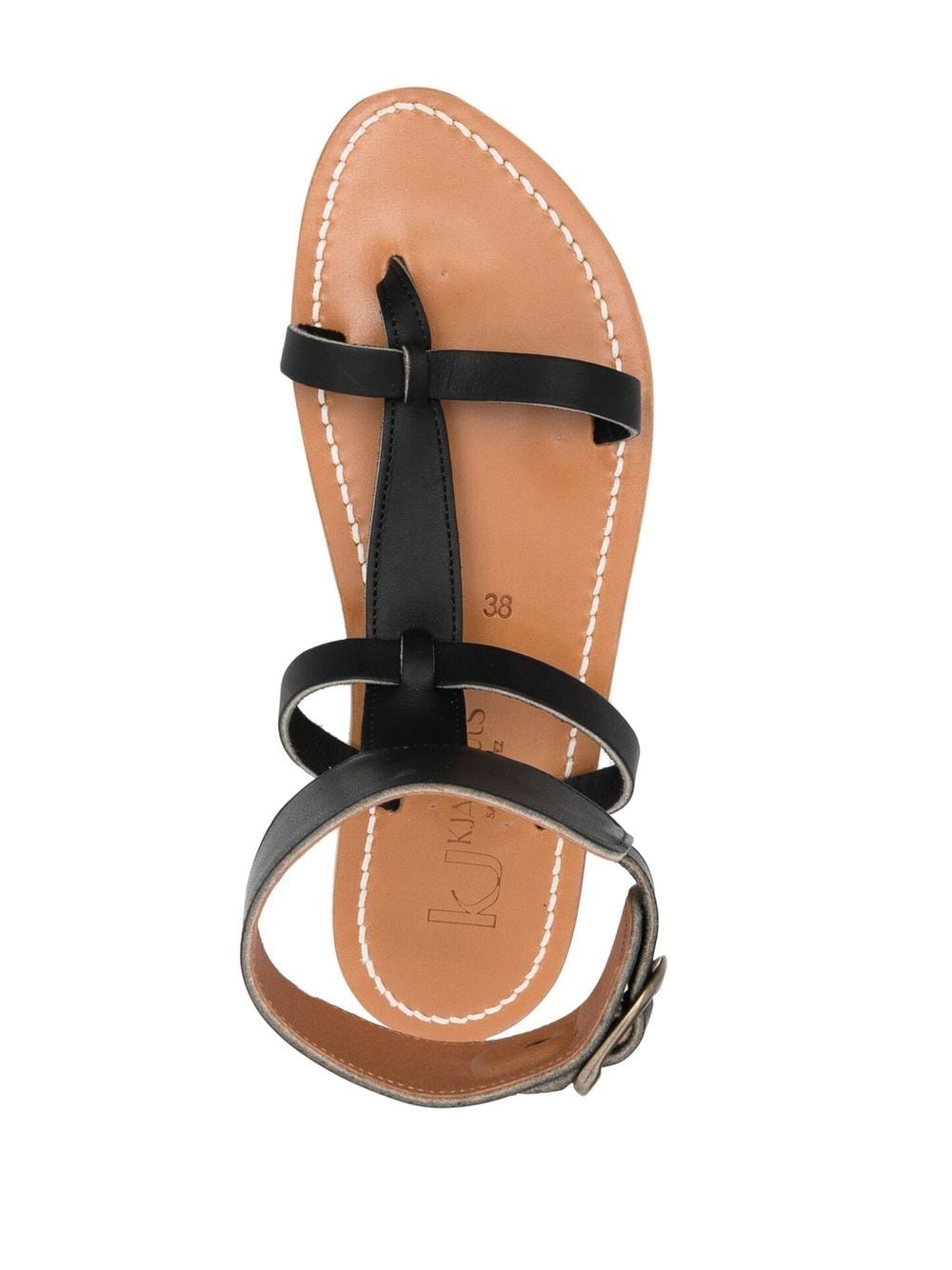 K Jacques St Tropez Sandals Black EJ302152CARAVELLEPULNOIR (K.JACQUES / サンダル ) | K.JACQUES (カージャック)(3)