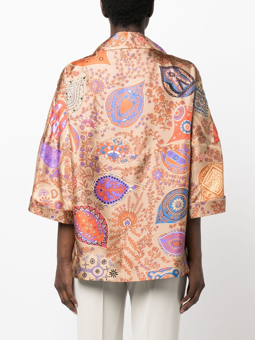 Alberto Biani Jackets Golden PP871SE315868 (alberto biani / カジュアルジャケット ) | alberto biani (アルベルト ビアーニ)(3)