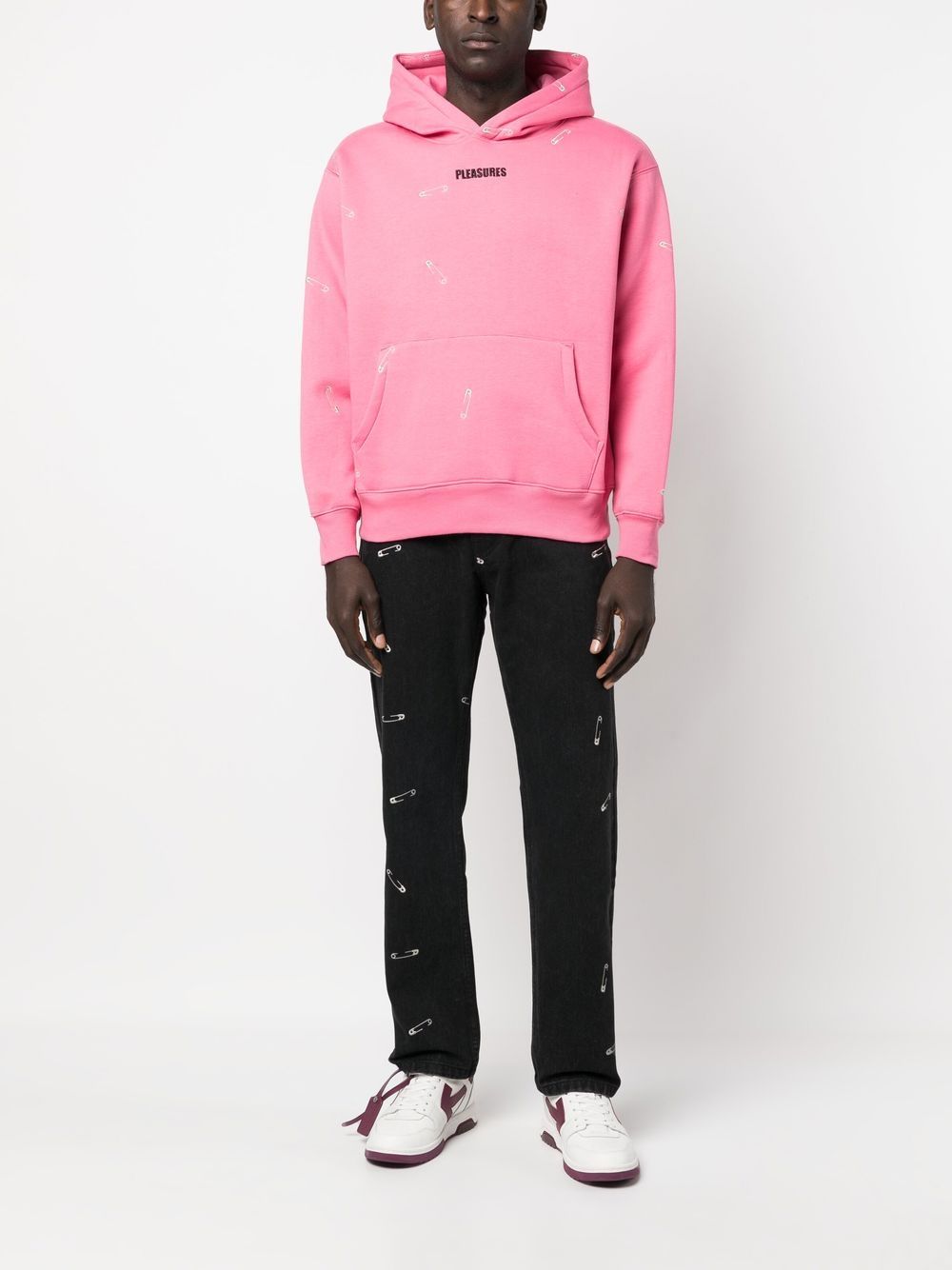 Pleasures Sweaters Pink P22W018PINK (PLEASURES / スウェット・フーディー ) | PLEASURES (プレジャーズ)(2)