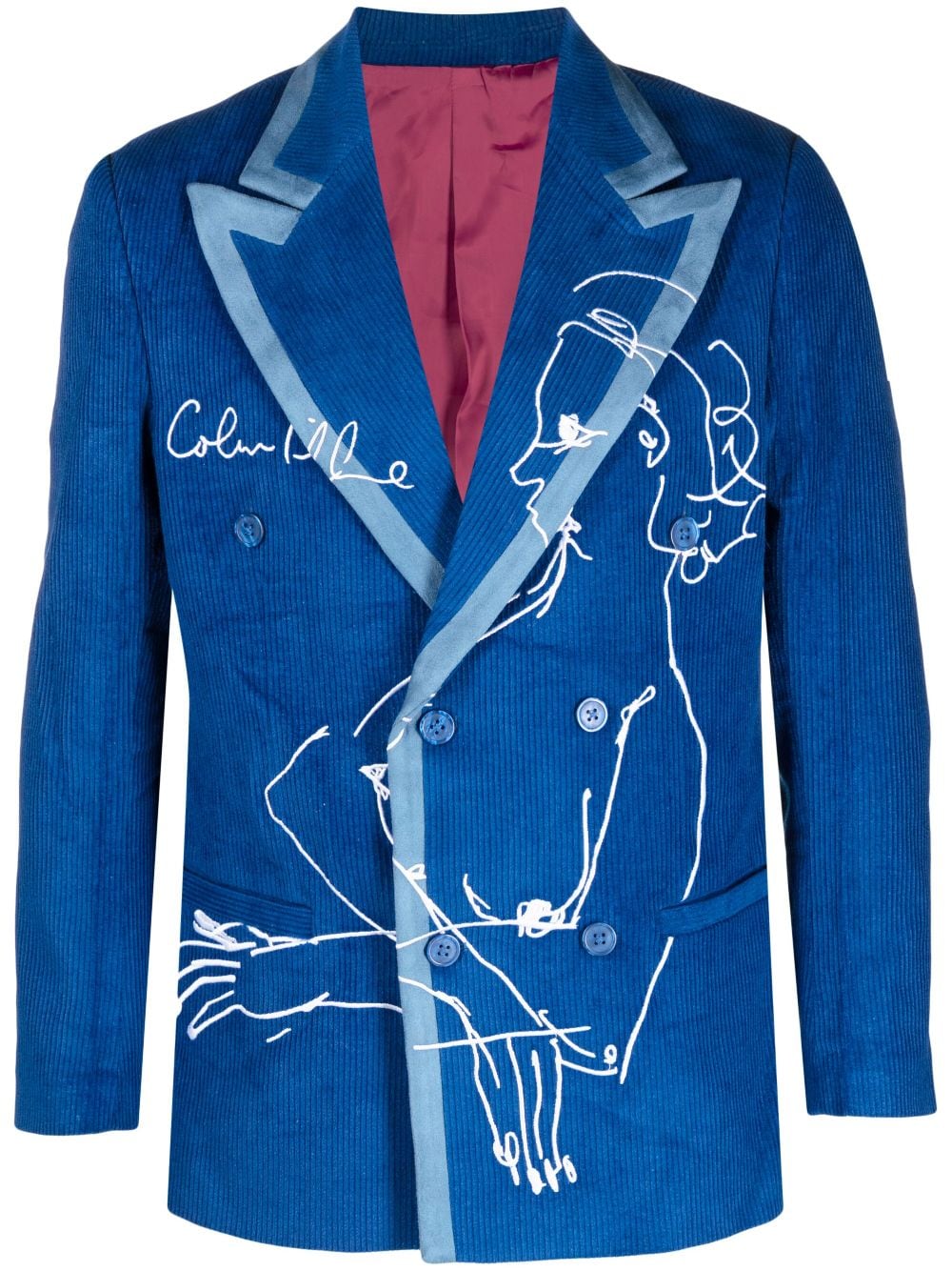 KIDSUPER Jackets Blue SS23SUT57SIGNATURE (KidSuper Studios / ブレザー・ジャケット ) | KidSuper Studios (キッドスーパー ストゥディオス)