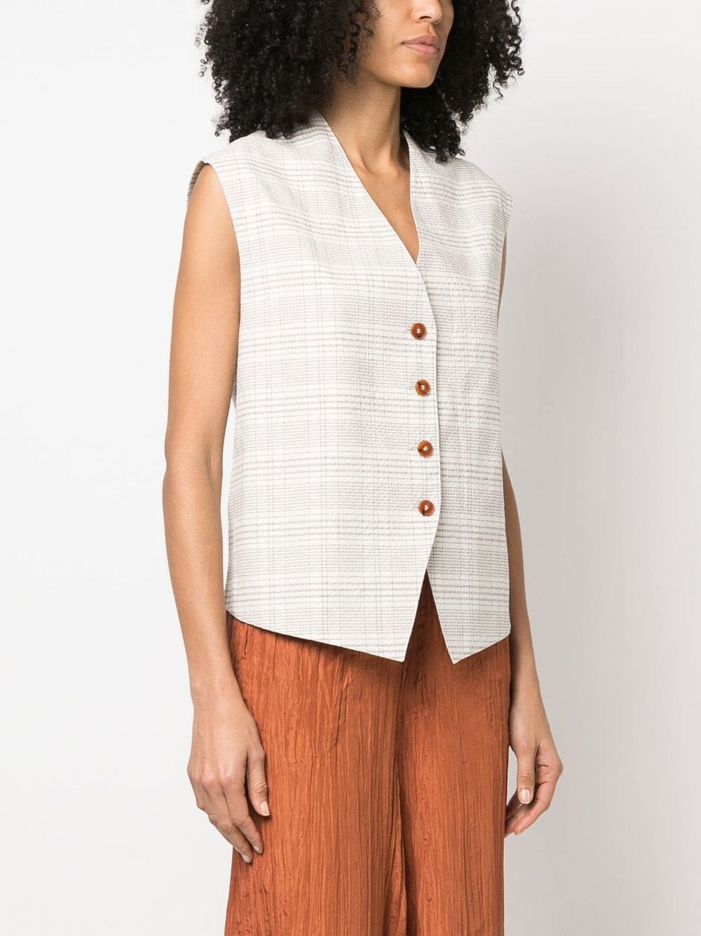 Alysi Sweaters White 103826P3007BURRO (ALYSI / ベスト ) | ALYSI (アリジ)(2)