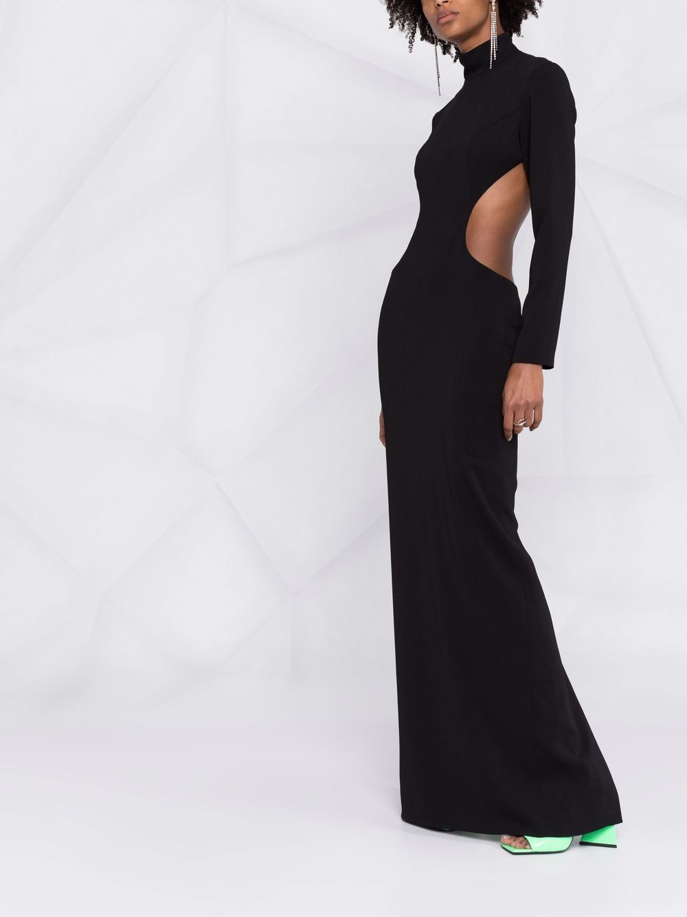 MONOT PRE Dresses Black DR2005BBLACK (MÔNOT / ワンピース・ドレス・オールインワン ) | MÔNOT (モノ)(3)