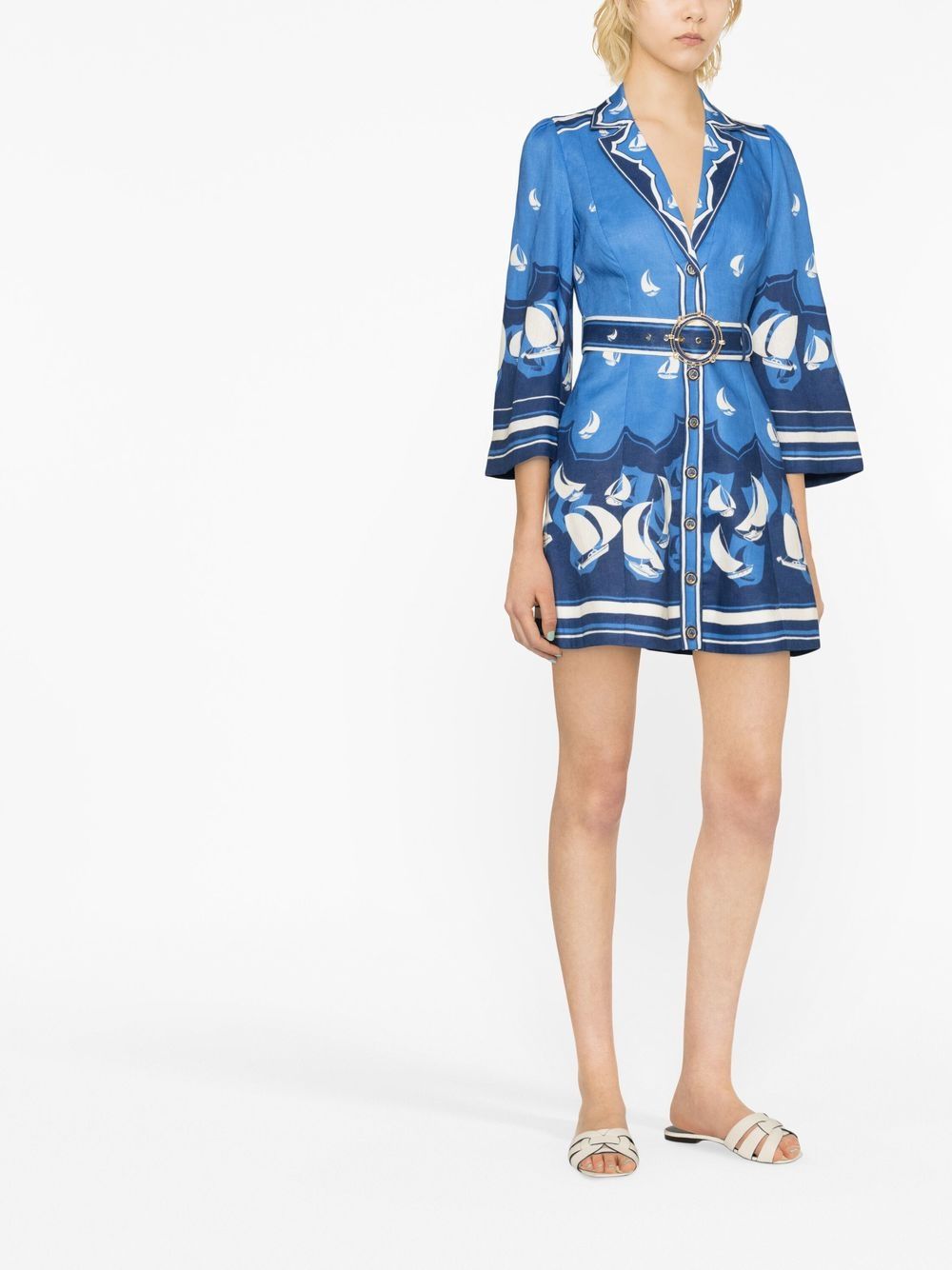 Zimmermann Dresses Blue 5751DHIGBLSAL (ZIMMERMANN / ワンピース・ドレス・オールインワン ) | ZIMMERMANN (ジマーマン)(4)