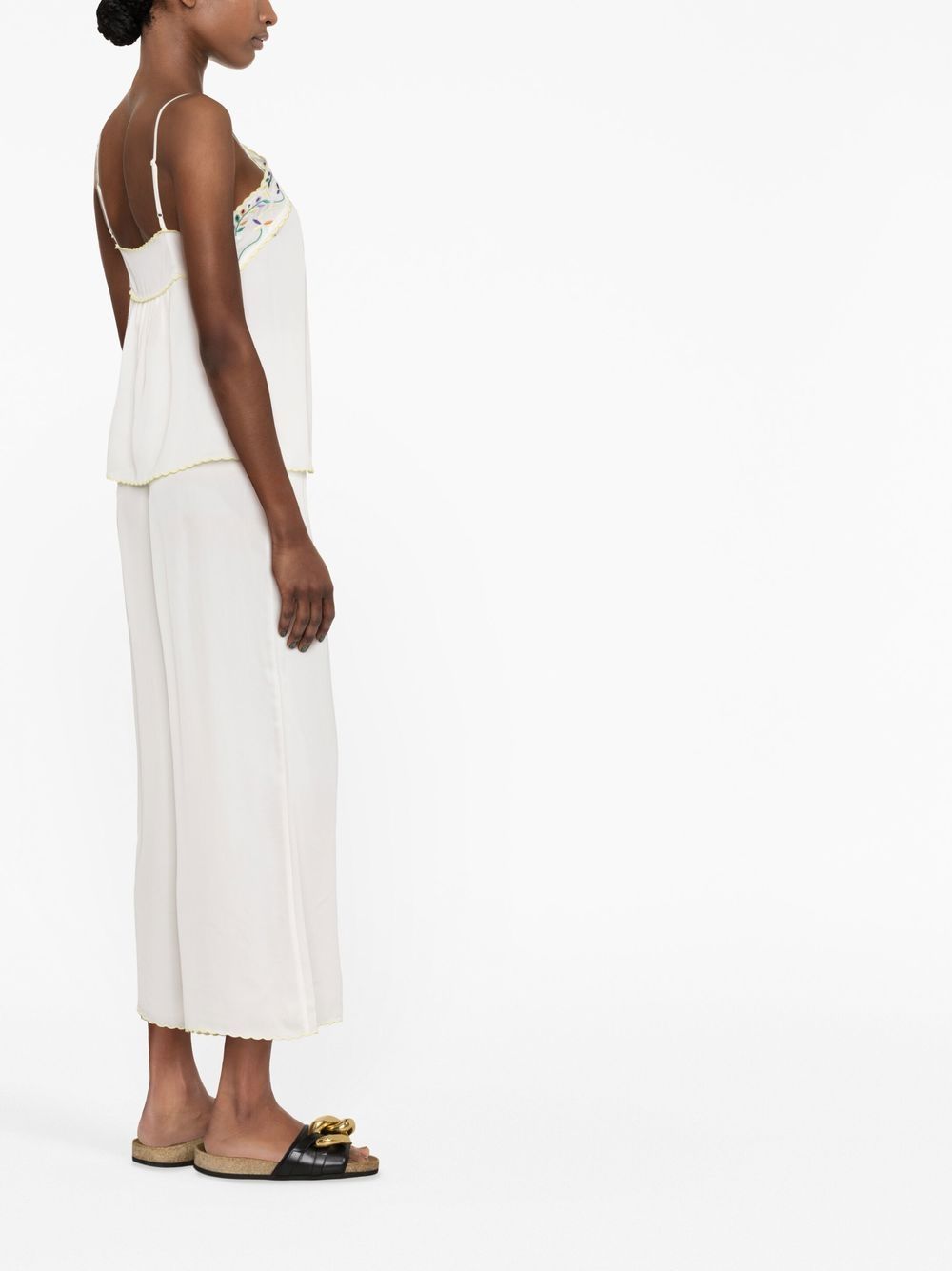 See By Chloé Trousers White CHS23SPA090236A0 (See By Chloé / パンツ ) | See By Chloé (シーバイクロエ)(1)