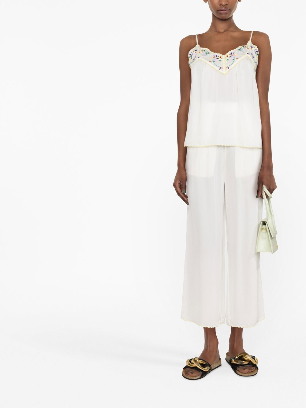 See By Chloé Trousers White CHS23SPA090236A0 (See By Chloé / パンツ ) | See By Chloé (シーバイクロエ)(3)