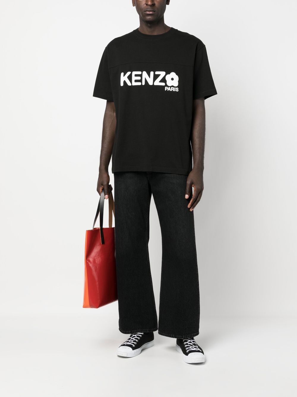 Kenzo T-shirts and Polos Black FD55TS4094SG99J (KENZO / Tシャツ・カットソー ) | KENZO (ケンゾー)(4)