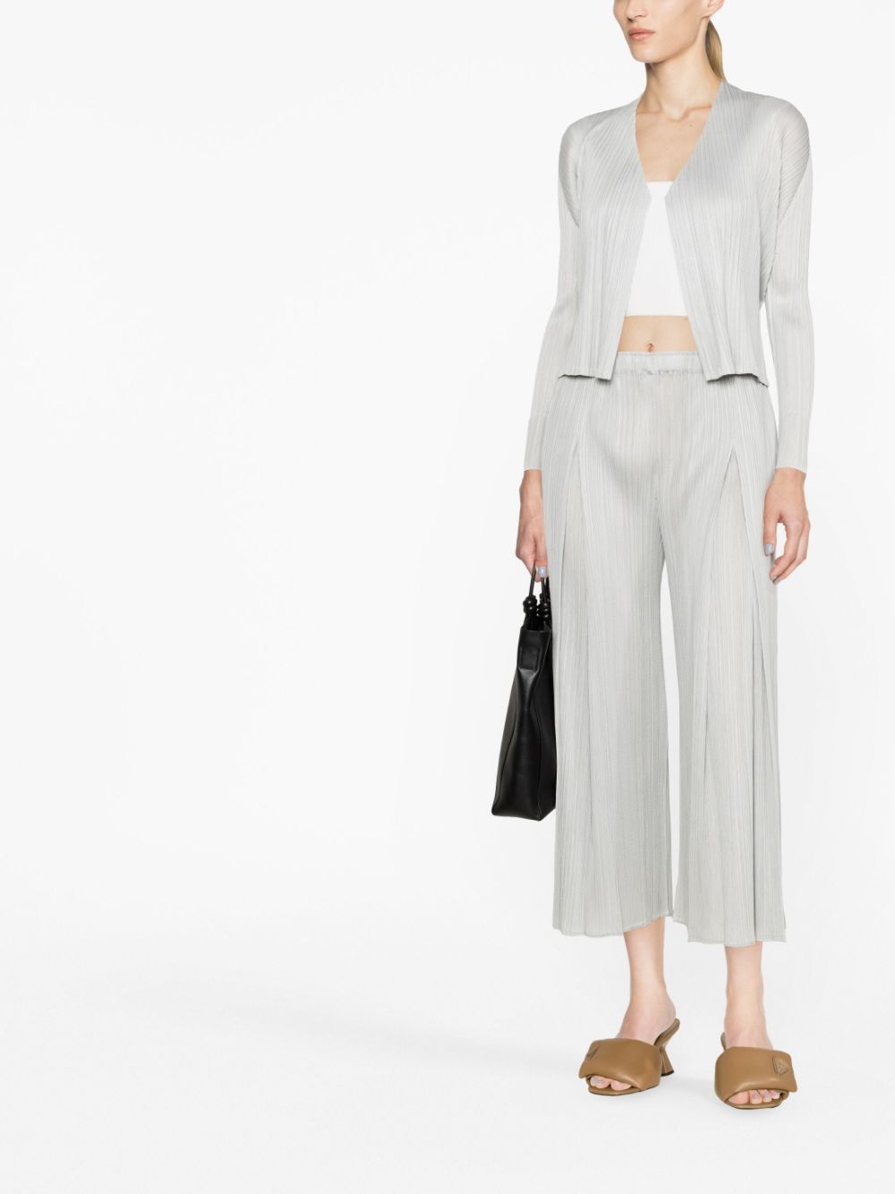 Pleats Please Sweaters Light Grey PP36JF15416 (PLEATS PLEASE ISSEY MIYAKE / パンツ ) | PLEATS PLEASE ISSEY MIYAKE (プリーツ プリーズ イッセイ ミヤケ)(2)