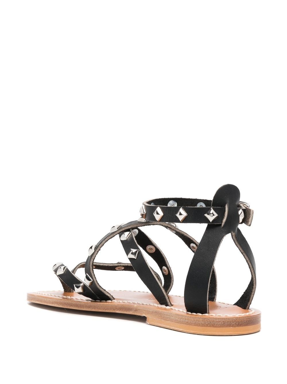 K Jacques St Tropez Sandals Black 0J311102EPICUREPYRPULNOIRPYRARGENT (K.JACQUES / サンダル ) | K.JACQUES (カージャック)(2)