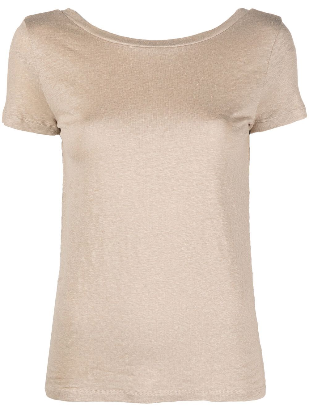 Majestic T-shirts and Polos Beige M011FTS716COLROND677 (MAJESTIC FILATURES / Tシャツ・カットソー ) | MAJESTIC FILATURES (マジェスティック フィラチュール)