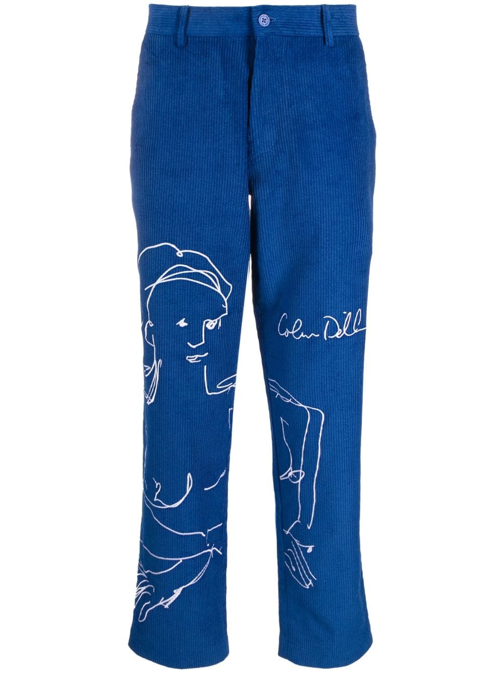 KIDSUPER Trousers Blue SS23SUB27SIGNATURE (KidSuper Studios / パンツ ) | KidSuper Studios (キッドスーパー ストゥディオス)