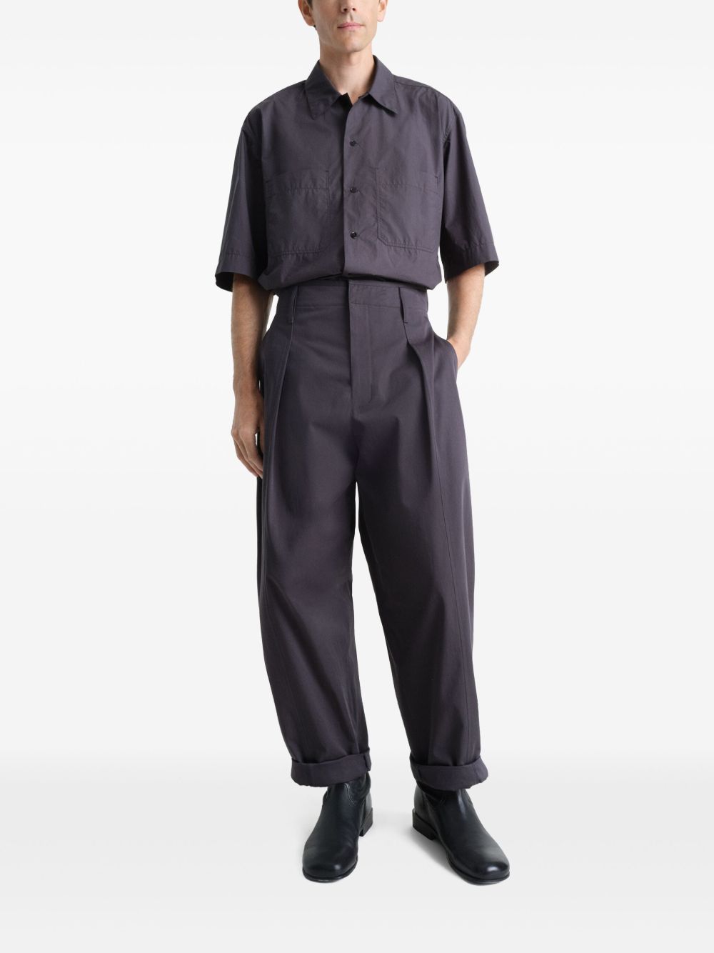 LEMAIRE Shirts Grey SH1175LF1364980 (LEMAIRE / シャツ・ブラウス ) | LEMAIRE (ルメール)(1)