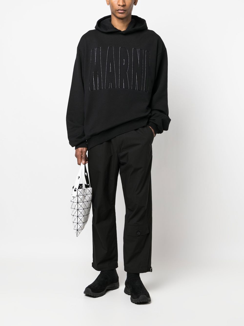Marni Sweaters Black FUMU0067S3UTC08500N99 (Marni / スウェット・フーディー ) | Marni (マルニ)(3)