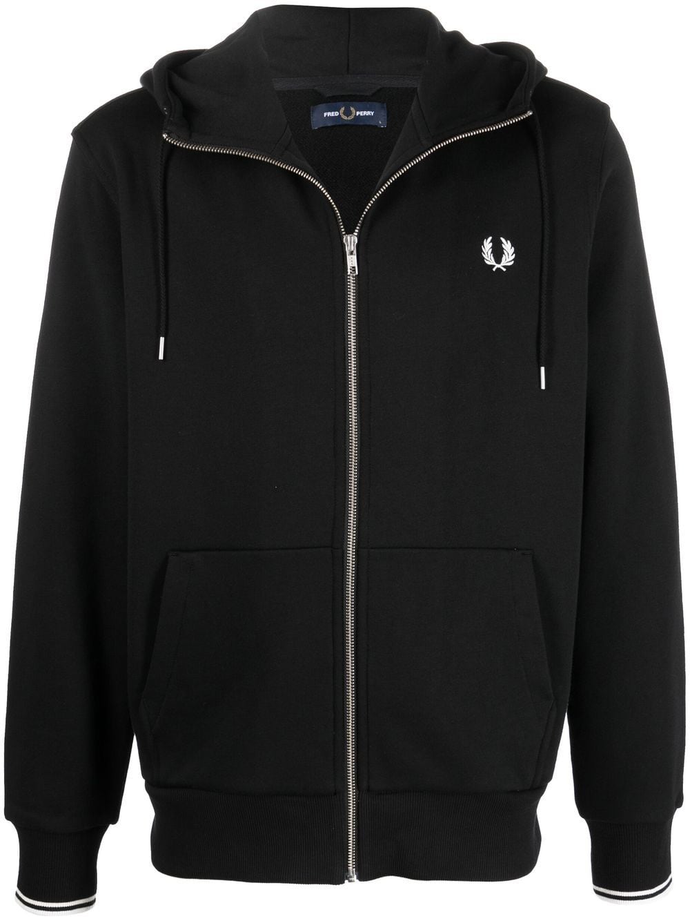 FRED PERRY PRE Sweaters Black J7536198 (FRED PERRY / スウェット・フーディー ) | FRED PERRY (フレッドペリー)