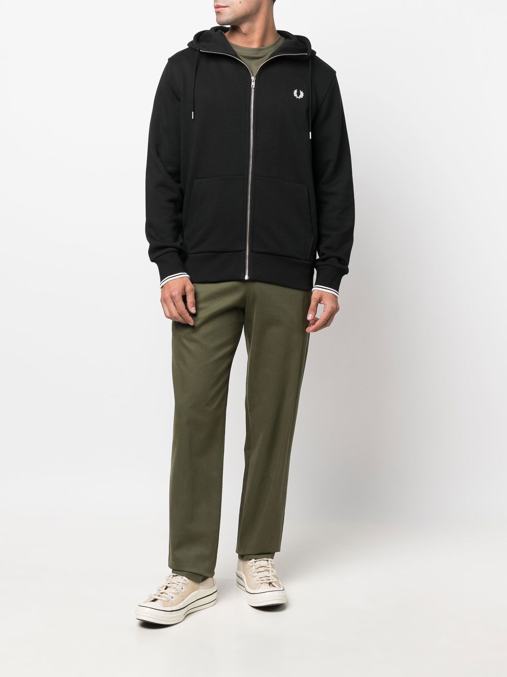 FRED PERRY PRE Sweaters Black J7536198 (FRED PERRY / スウェット・フーディー ) | FRED PERRY (フレッドペリー)(4)