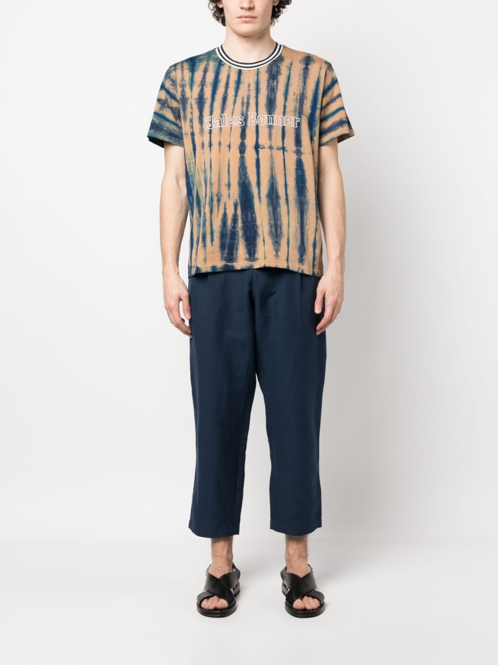 WALES BONNER T-shirts and Polos Green MS23JE17JE015510 (Wales Bonner / Tシャツ・カットソー ) | Wales Bonner (ウェールズ ボナー)(3)