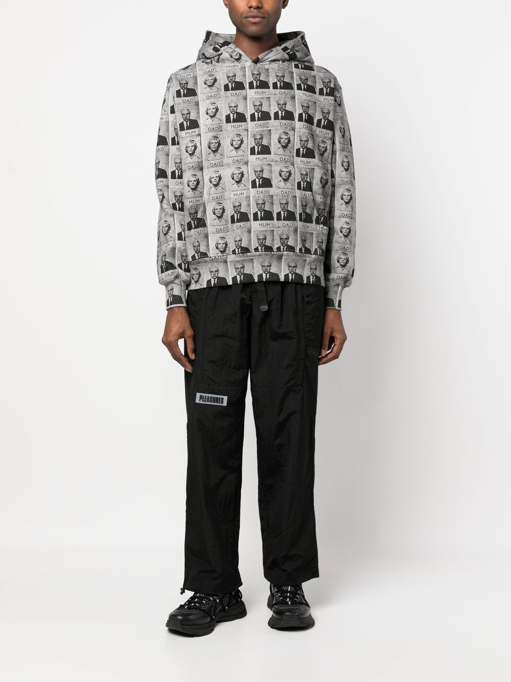 Pleasures Sweaters Grey P22W020GREY (PLEASURES / スウェット・フーディー ) | PLEASURES (プレジャーズ)(3)