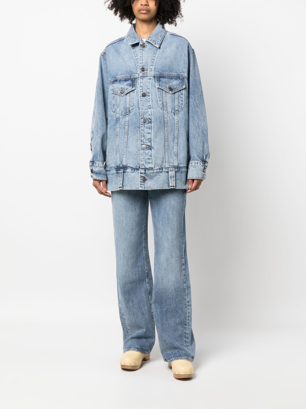 KHAITE Coats Light denim 1098094094 (KHAITE / カジュアルジャケット ) | KHAITE (ケイト)(3)