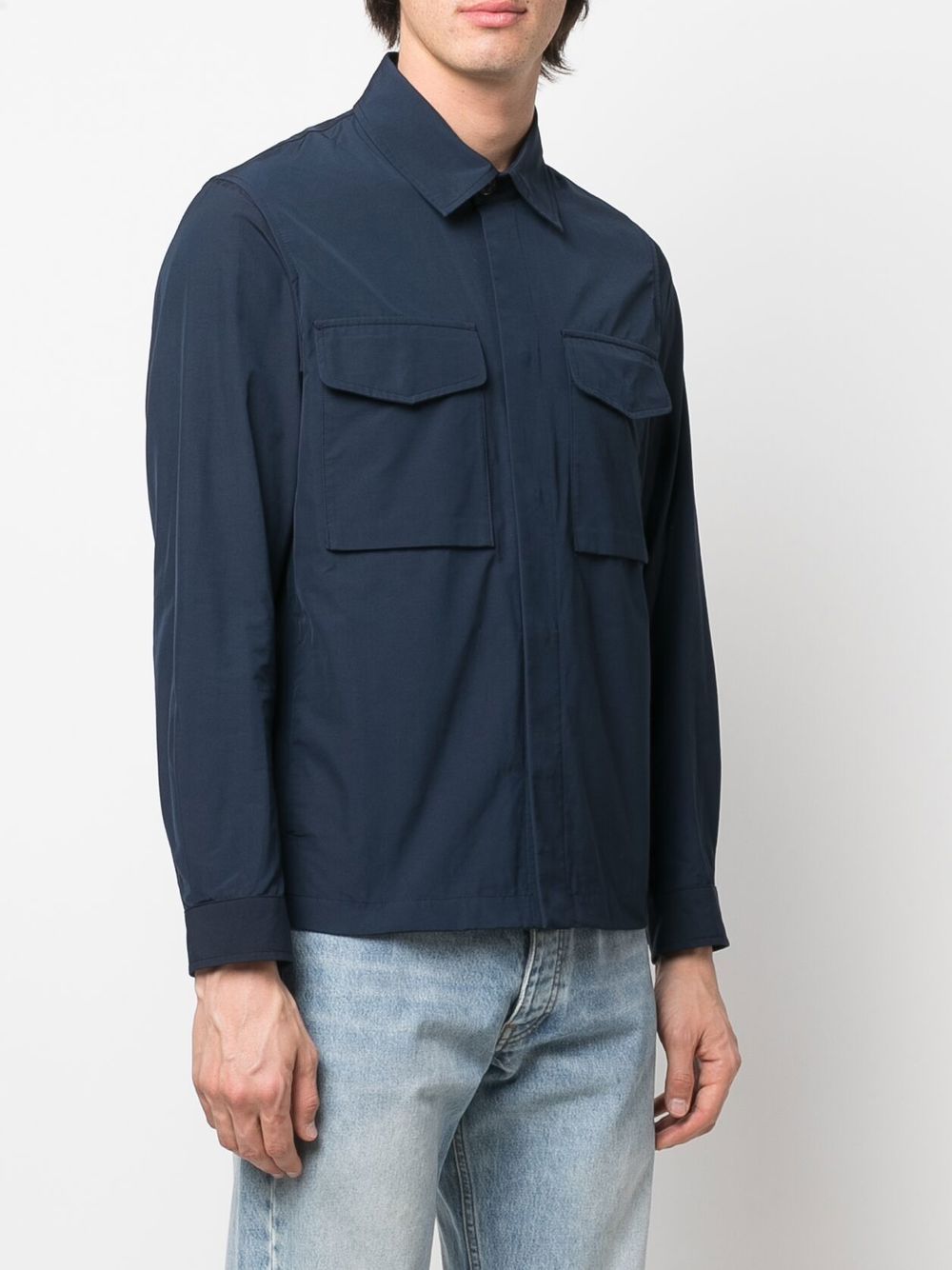 Baracuta Coats Blue BROSH0002BCNY1309 (BARACUTA / カジュアルジャケット ) | BARACUTA (バラクータ)(1)