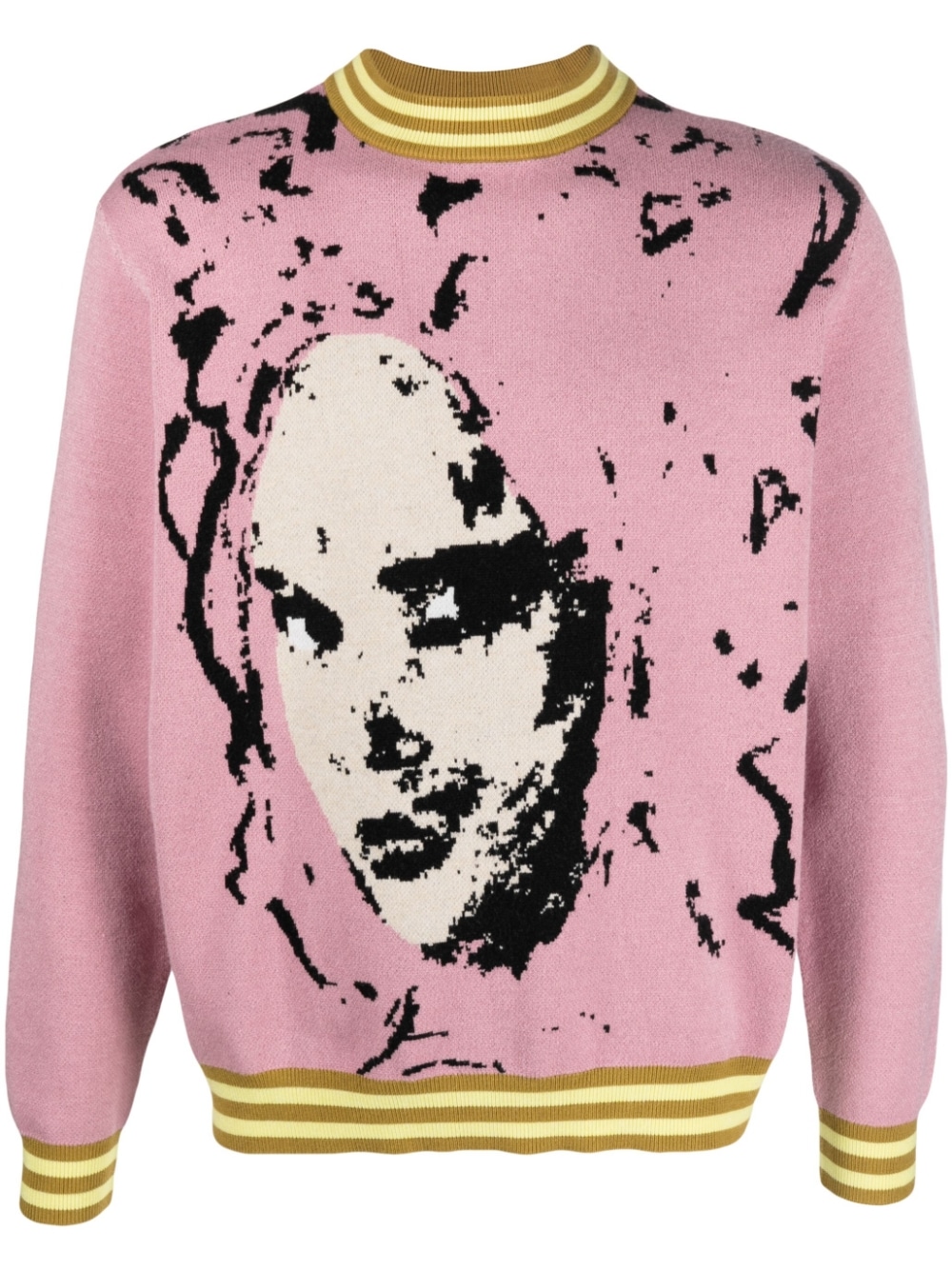 KIDSUPER Sweaters Pink SS23SW35THECONARTIST (KidSuper Studios / ニット・セーター・カーディガン ) | KidSuper Studios (キッドスーパー ストゥディオス)