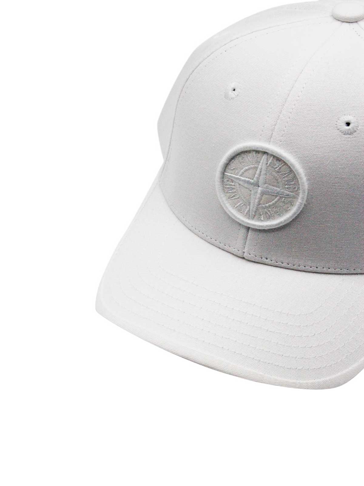 Hat White 80169126501 (STONE ISLAND / 帽子 ) | STONE ISLAND (ストーンアイランド)(1)