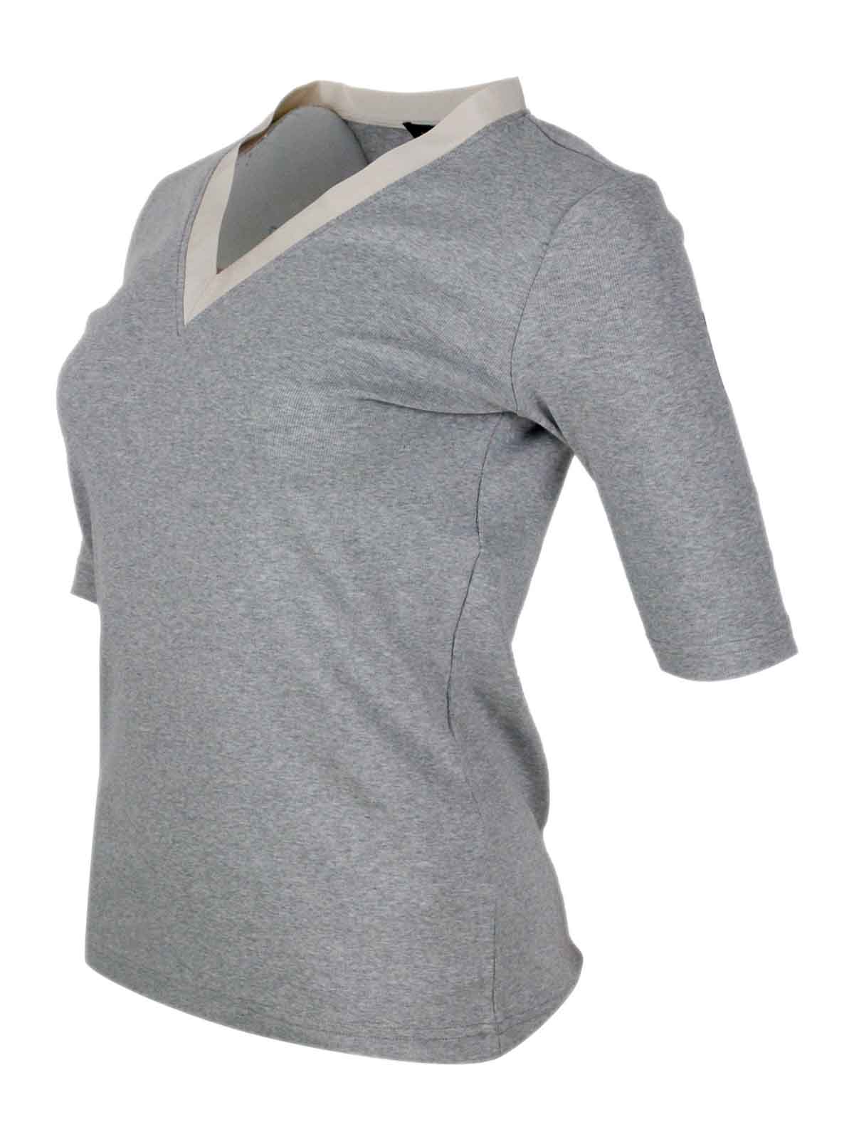 T-shirt Grey JED275F884L3968149 (FABIANA FILIPPI / Tシャツ・カットソー ) | FABIANA FILIPPI (ファビアナフィリッピ)(1)