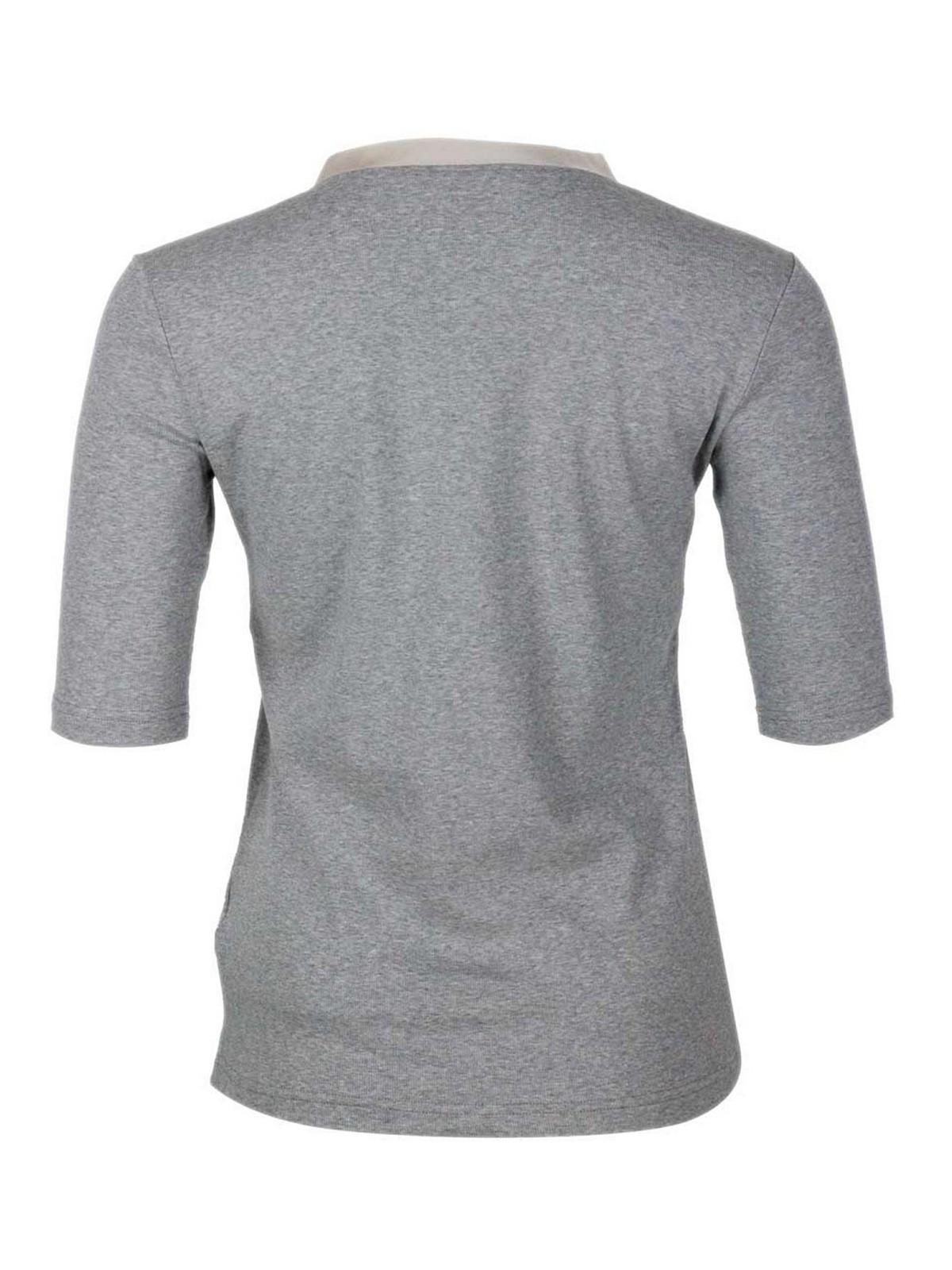 Tシャツ・カットソー FABIANA FILIPPI Fabiana Filippi T-shirts and Polos Grey Fabiana Filippi T-shirts and Polos Grey (FABIANA FILIPPI/T
