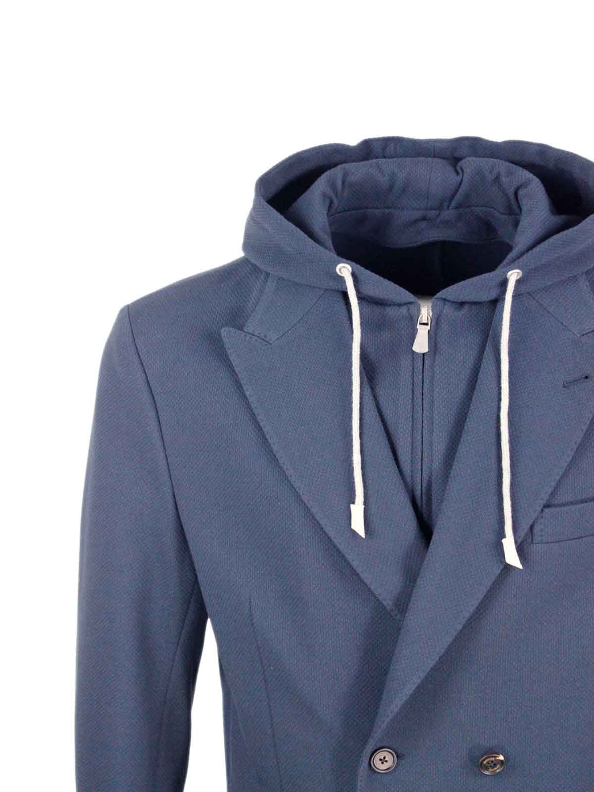 Jacket Blue K75GIAK12TES11 (eleventy / ブレザー・ジャケット ) | eleventy (イレブンティ)(3)