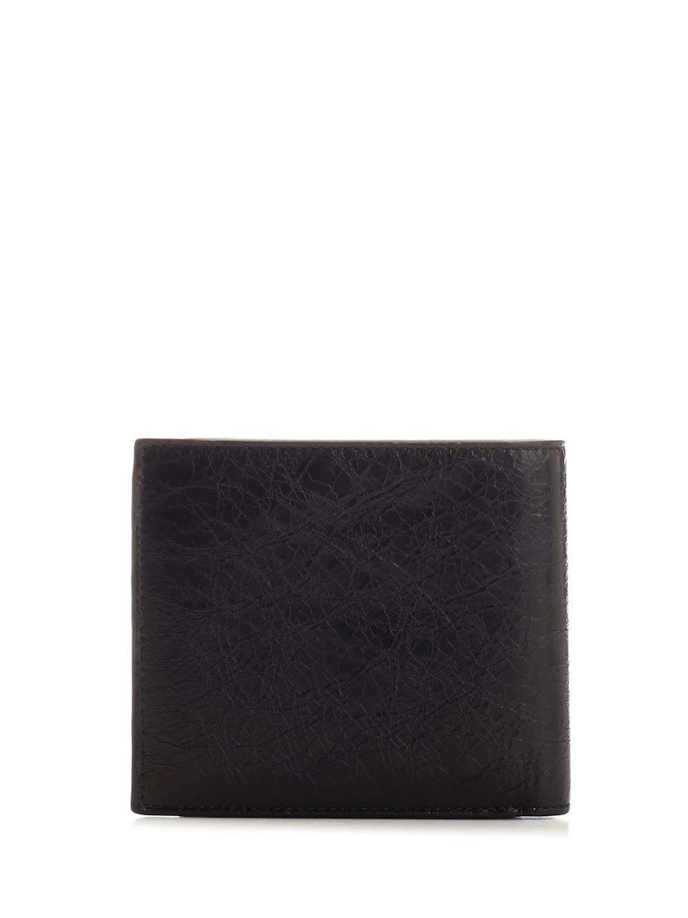BALENCIAGA Monaco Square Folded Wallet 折りたたみ 財布 Men's Monaco Square Folded Wallet in Black | Balenciaga US