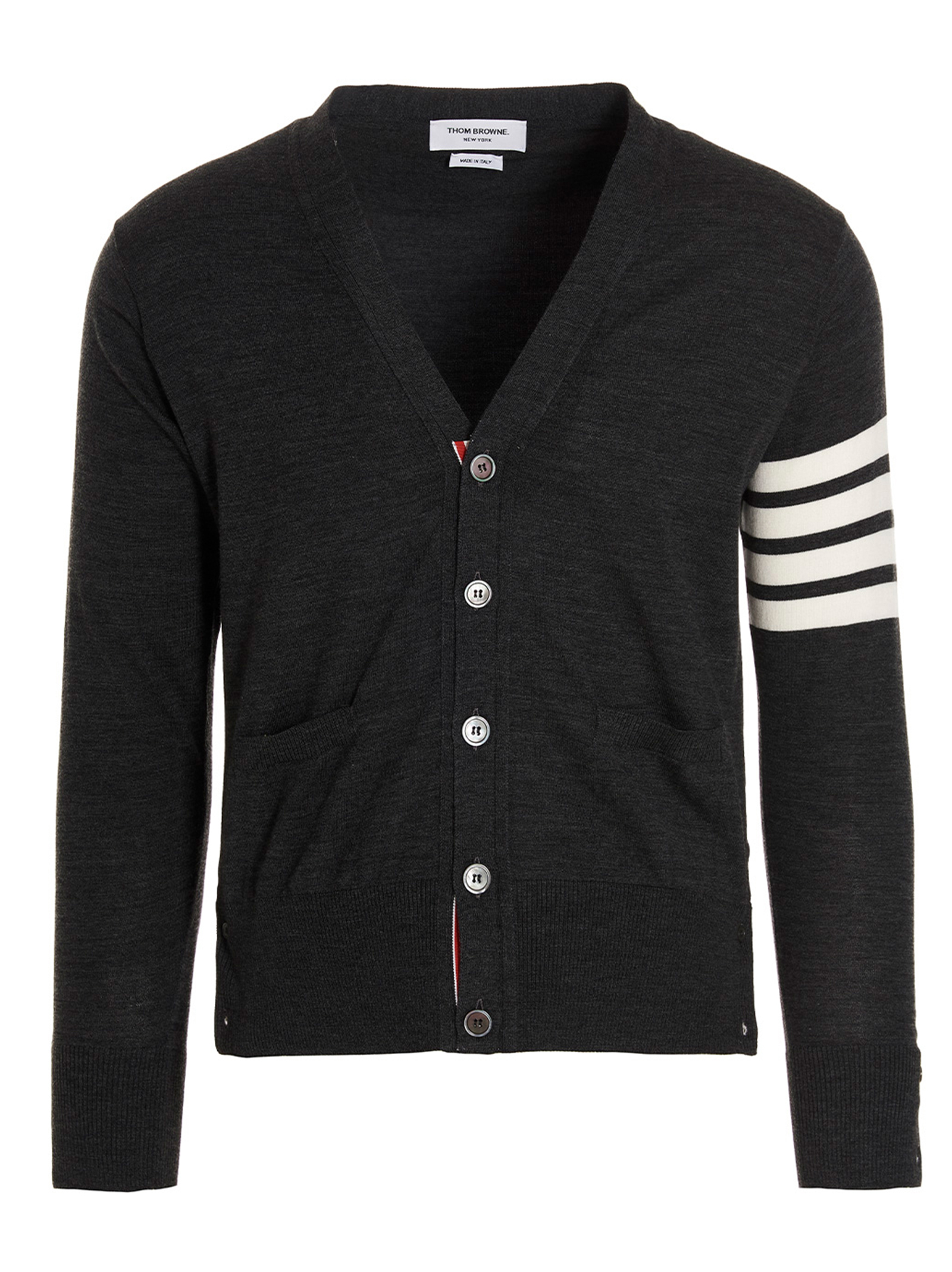 Merino wool cardigan MKC002AY1014022 (Thom Browne / ニット・セーター・カーディガン ) | Thom Browne (トム・ブラウン)