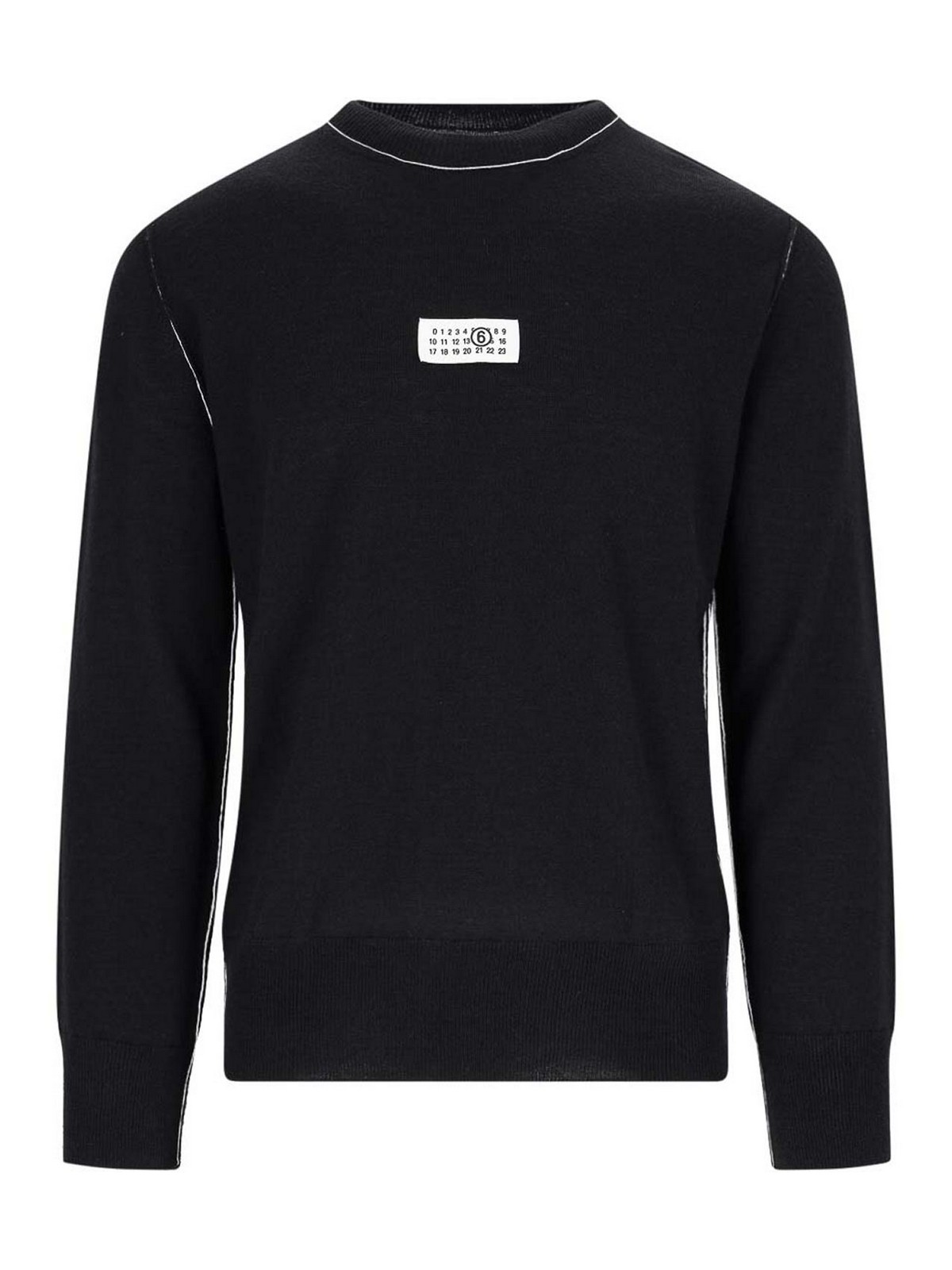 Logo sweater SH0HL0017M13037900 (MM6 Maison Margiela / ニット・セーター・カーディガン ) | MM6 Maison Margiela (エムエムシックス)