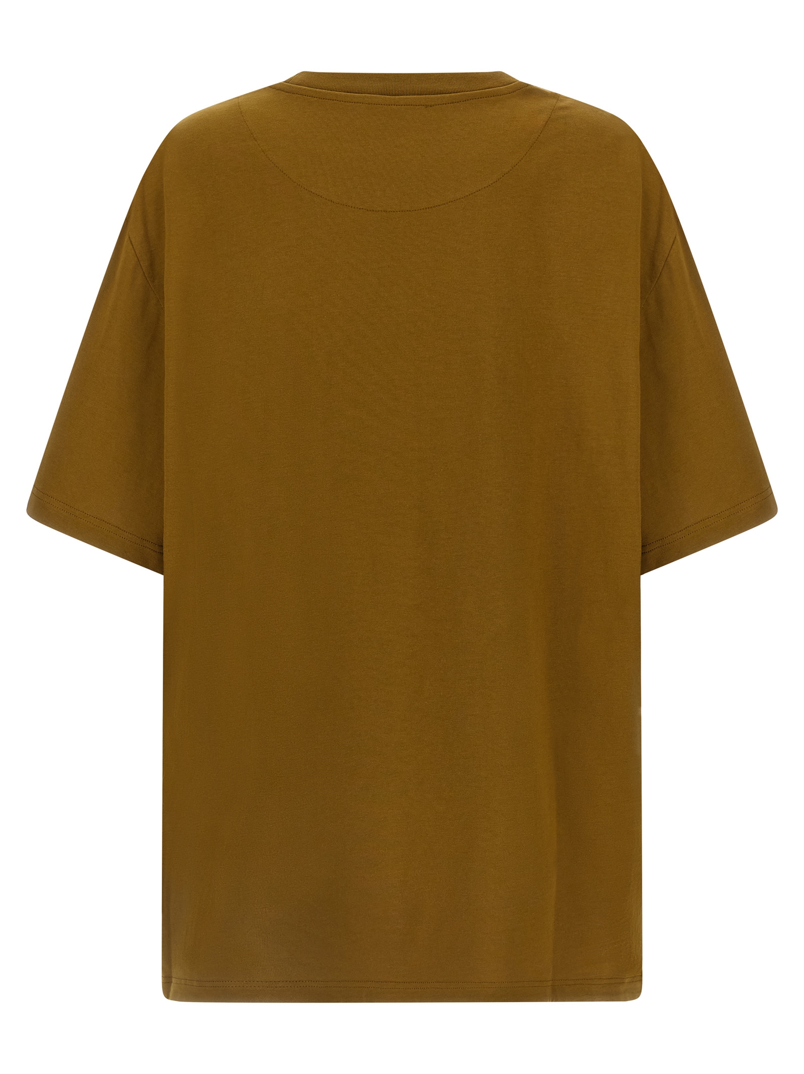 Tシャツ・カットソー THE ATTICO Logo embroidery t-shirt The Attico Logo-embroidered Cotton T-shirt White The Attico