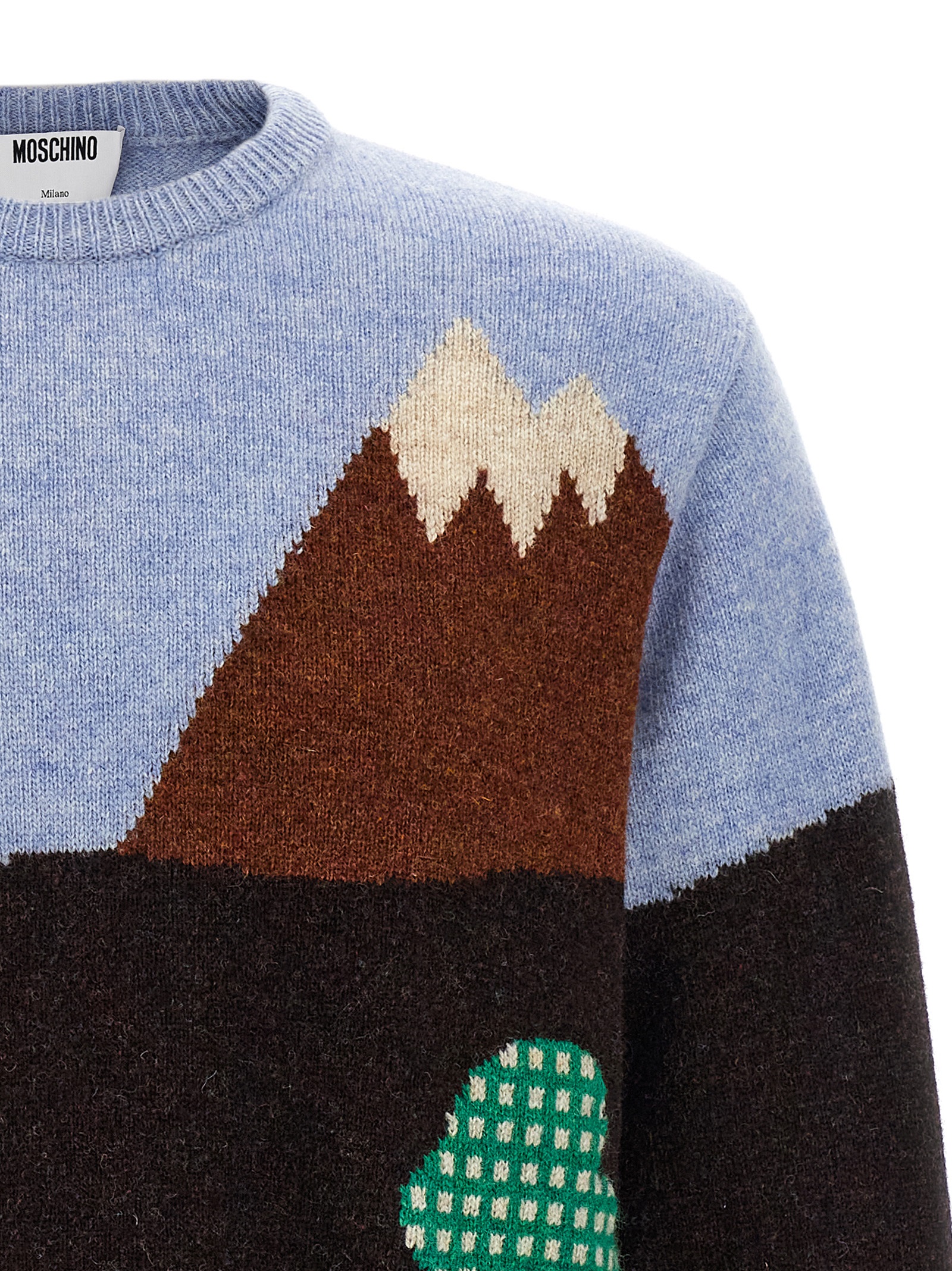 Shetland wool sweater A091352032888 (MOSCHINO / ニット・セーター・カーディガン ) | MOSCHINO (モスキーノ)(2)