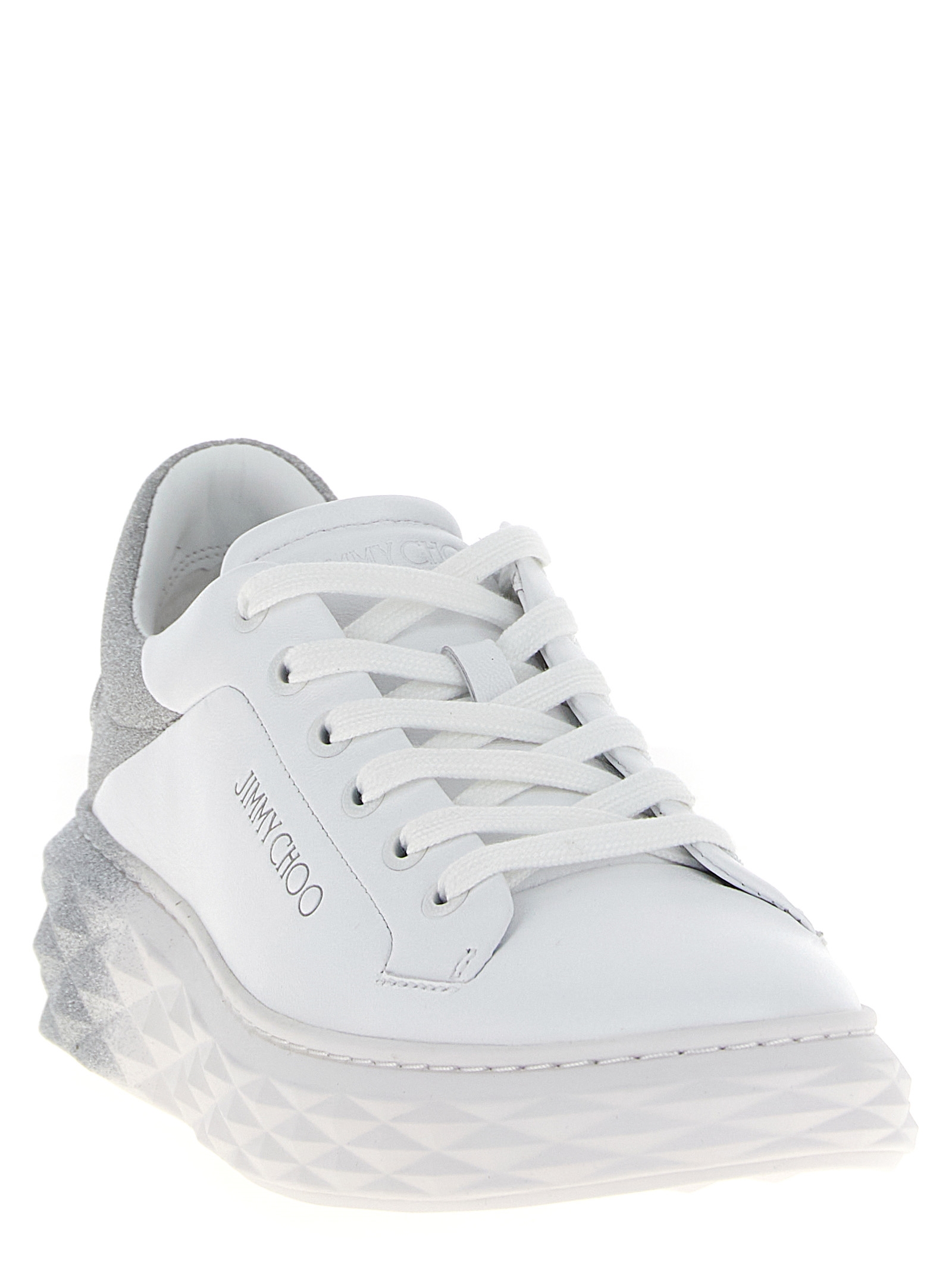 'Diamond Maxi F II' sneakers DIAMONDMAXIVWHITESILVER (JIMMY CHOO / スニーカー ) | JIMMY CHOO (ジミー チュウ)(1)
