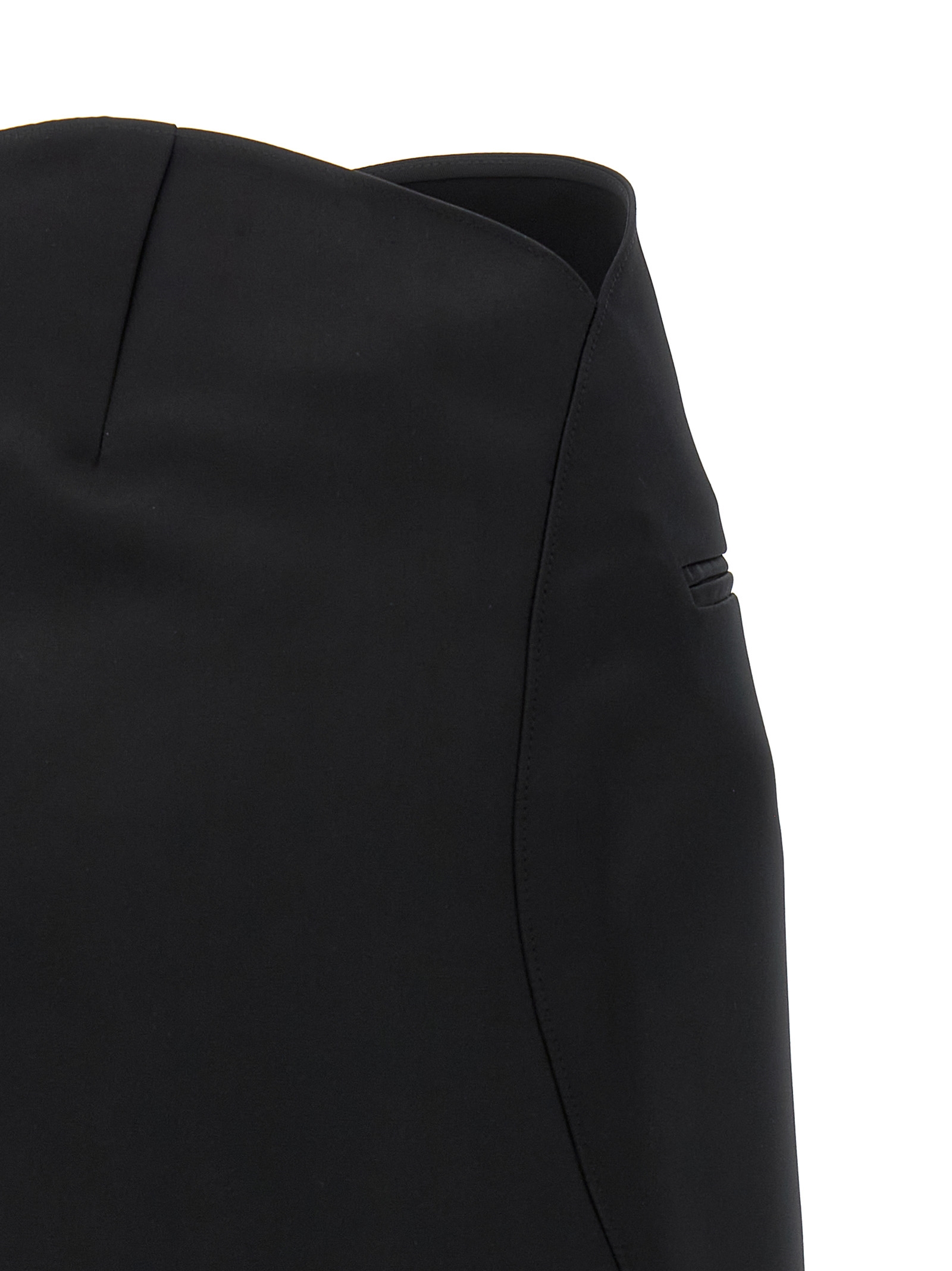 'Circle Satin' skirt 325CJU283PL01629999 (Courrèges / スカート ) | Courrèges (クレージュ)(4)