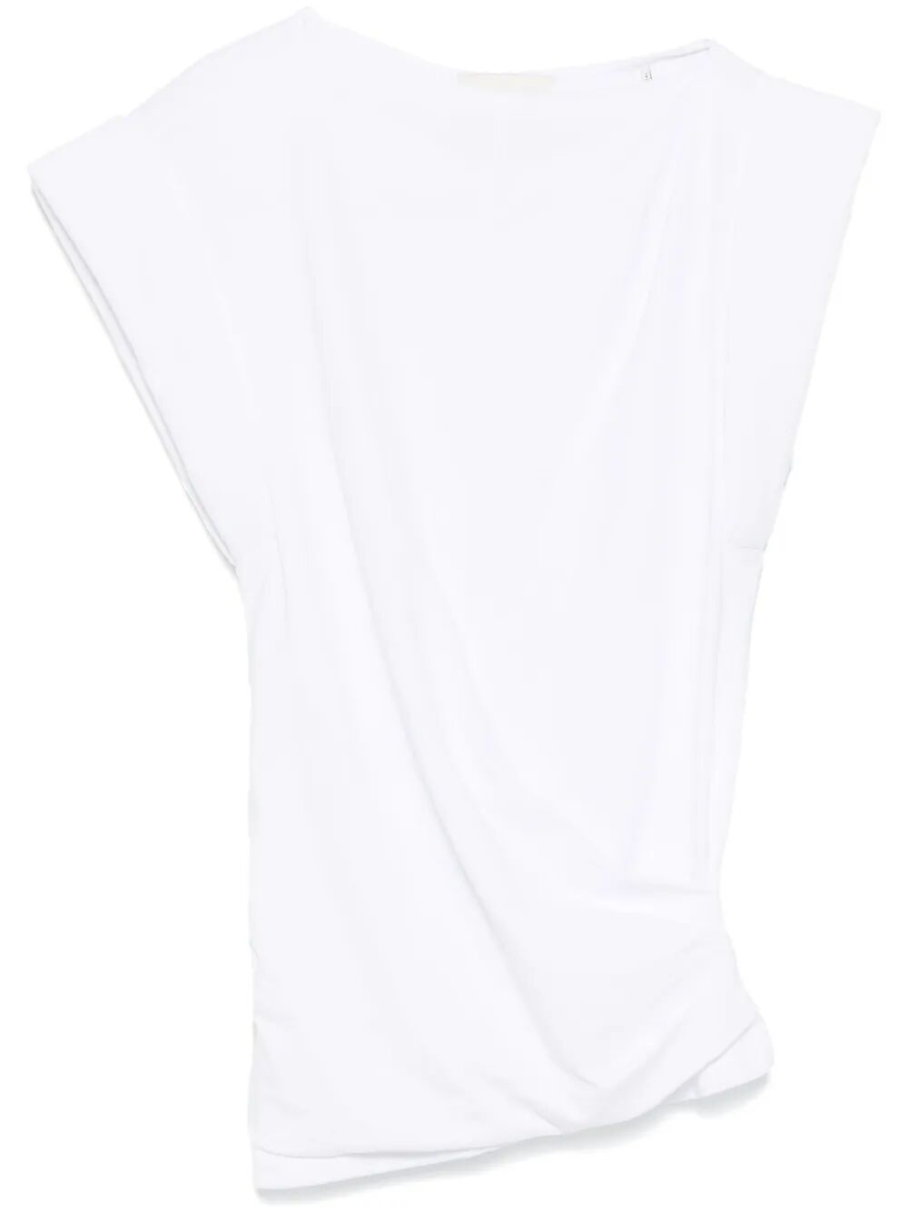 MAISAN DRAPED COTTON T-SHIRT TS0207FAA1N41I20WH (Isabel Marant / Tシャツ・カットソー ) | Isabel Marant (イザベル マラン)