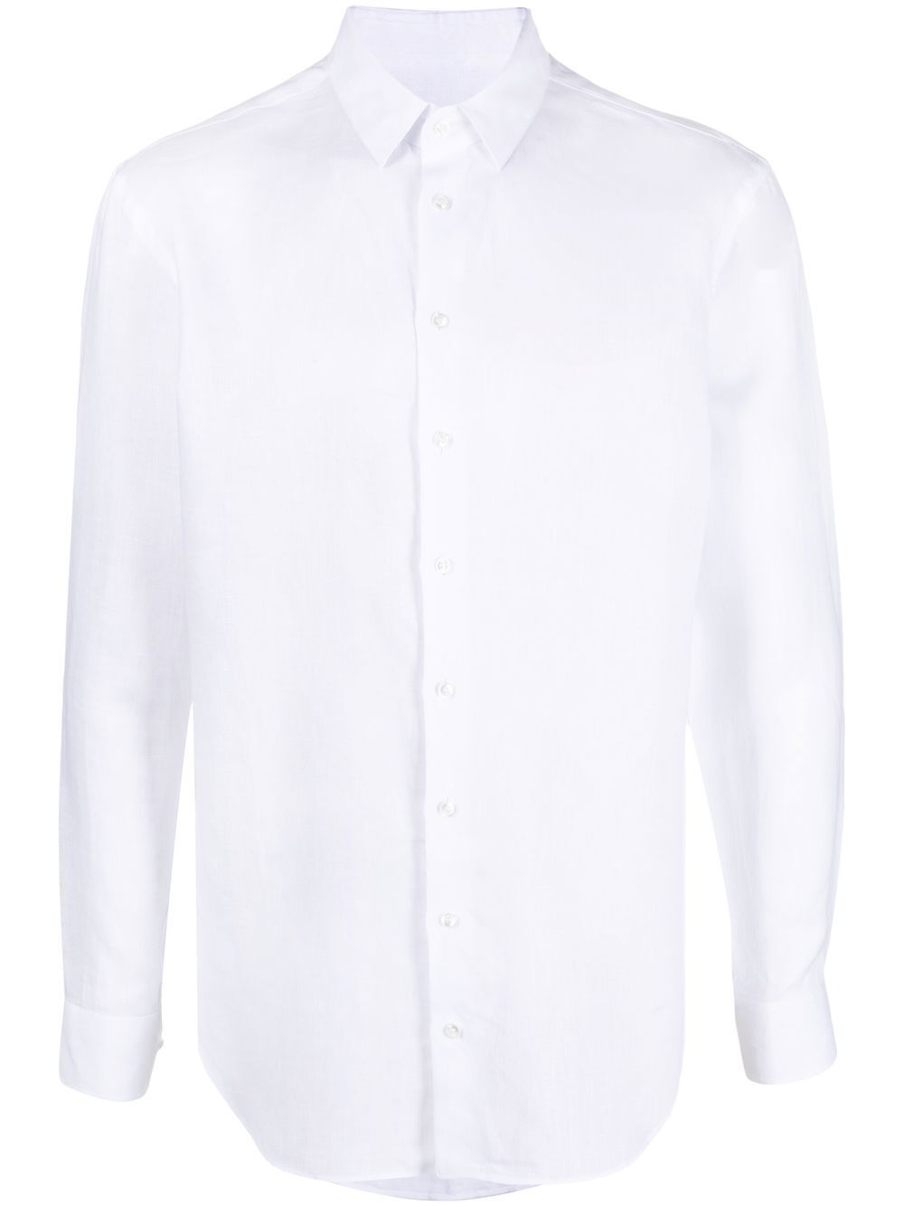 REGULAR FIT LINEN SHIRT 8WGCCZ98TZC62U0BN (GIORGIO ARMANI / シャツ・ブラウス ) | GIORGIO ARMANI (ジョルジオ アルマーニ)