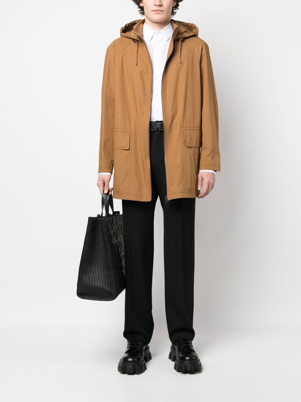 REGULAR FIT LINEN SHIRT 8WGCCZ98TZC62U0BN (GIORGIO ARMANI / シャツ・ブラウス ) | GIORGIO ARMANI (ジョルジオ アルマーニ)(3)