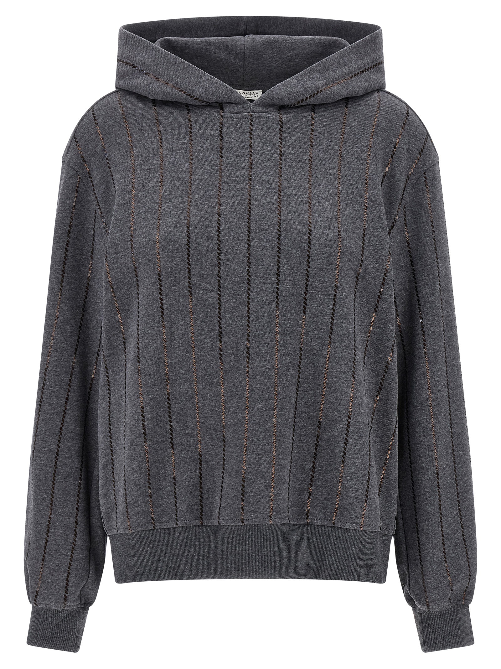 Micro sequin hoodie MN05NSO809C8125 (Brunello Cucinelli / スウェット・フーディー ) | Brunello Cucinelli (ブルネロ・クチネリ)