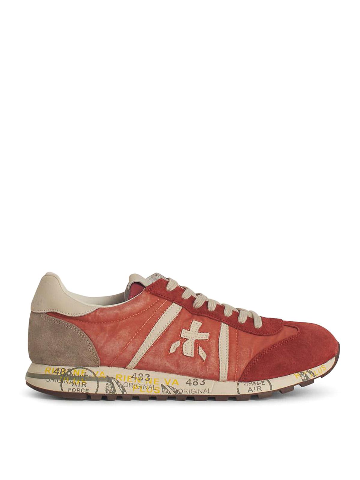 Lucy Red Leather Blend Sneakers LUCY7257 (PREMIATA / スニーカー ) | PREMIATA (プレミアータ)