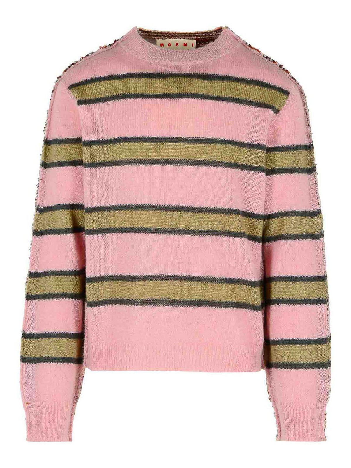 Pink Mohair Blend Sweater GCMG0204Q1UFU193STC47 (Marni / ニット・セーター・カーディガン ) | Marni (マルニ)