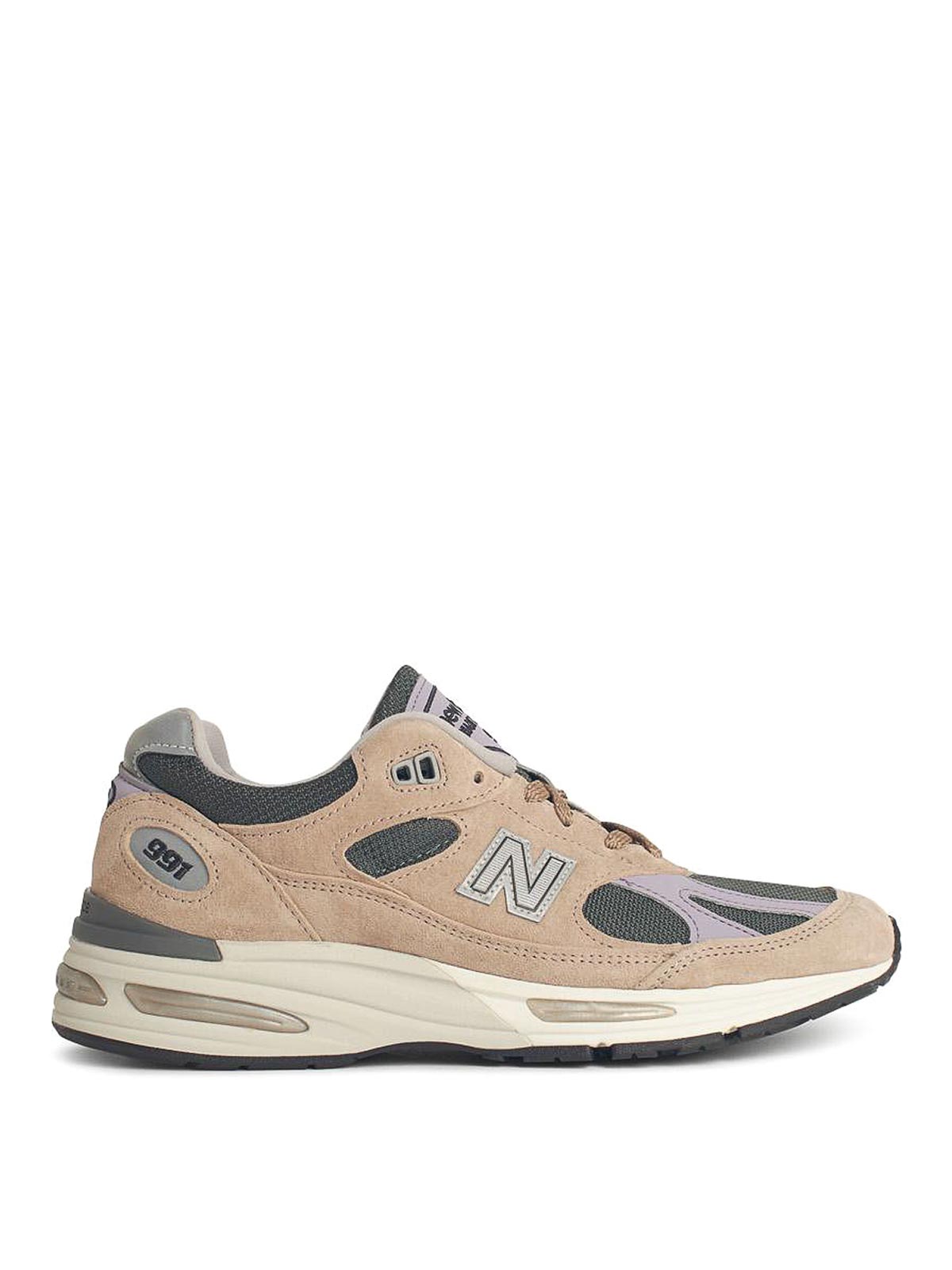 991 Beige Suede Blend Sneakers U991DL2TAN (New Balance / スニーカー ) | New Balance (ニューバランス)