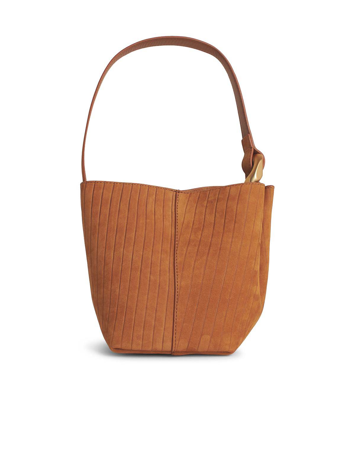 Corner Brown Suede Bucket Bag HB0740LA0375604 (JW Anderson / ハンドバッグ・ショルダーバッグ ) | JW Anderson (ジェイダブリュー アンダーソン)(2)