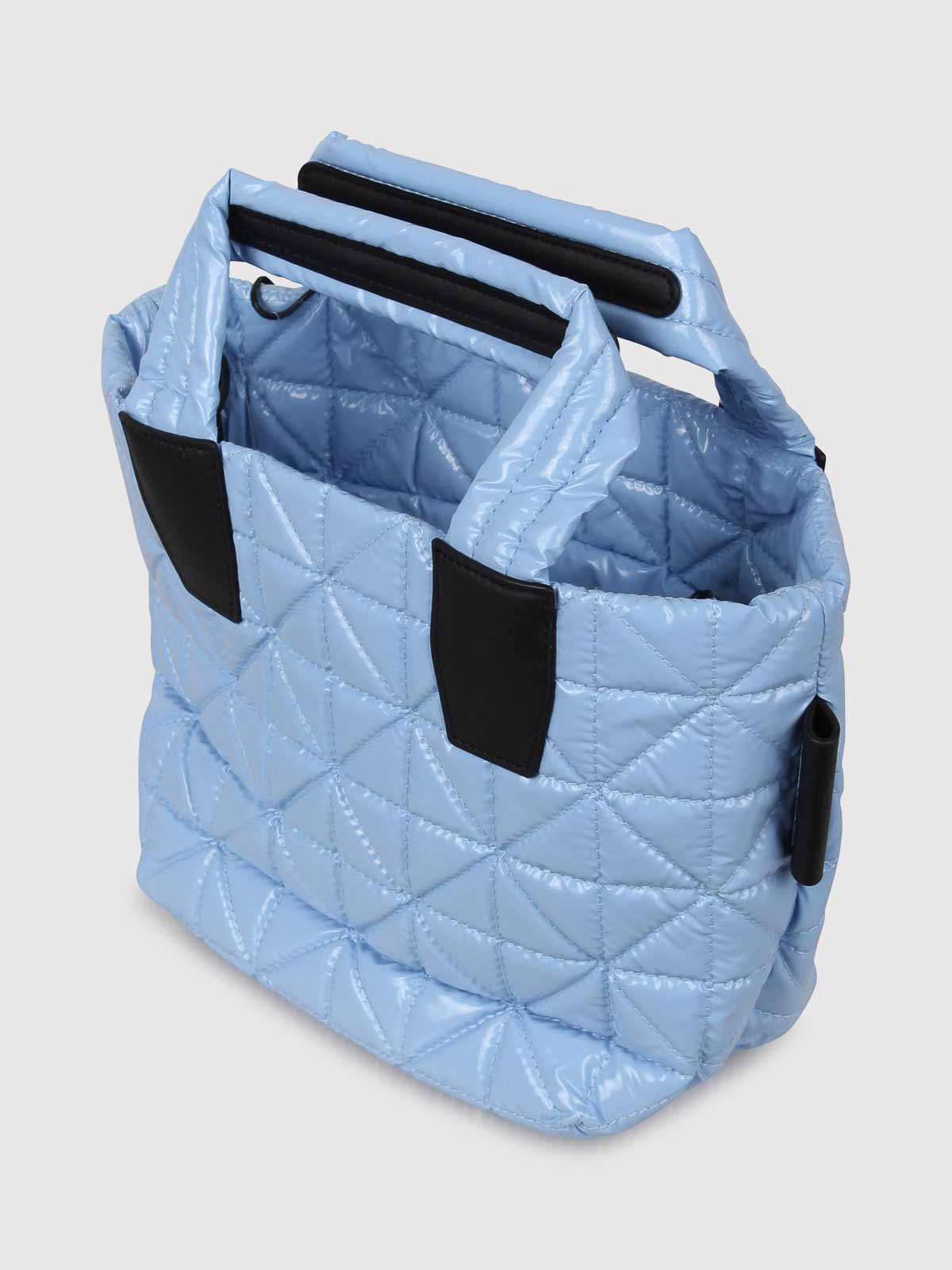 Small quilted vee tote bag 101201407BLU (VEECOLLECTIVE / ハンドバッグ・ショルダーバッグ ) | VEECOLLECTIVE (ヴィーコレクティブ)(2)