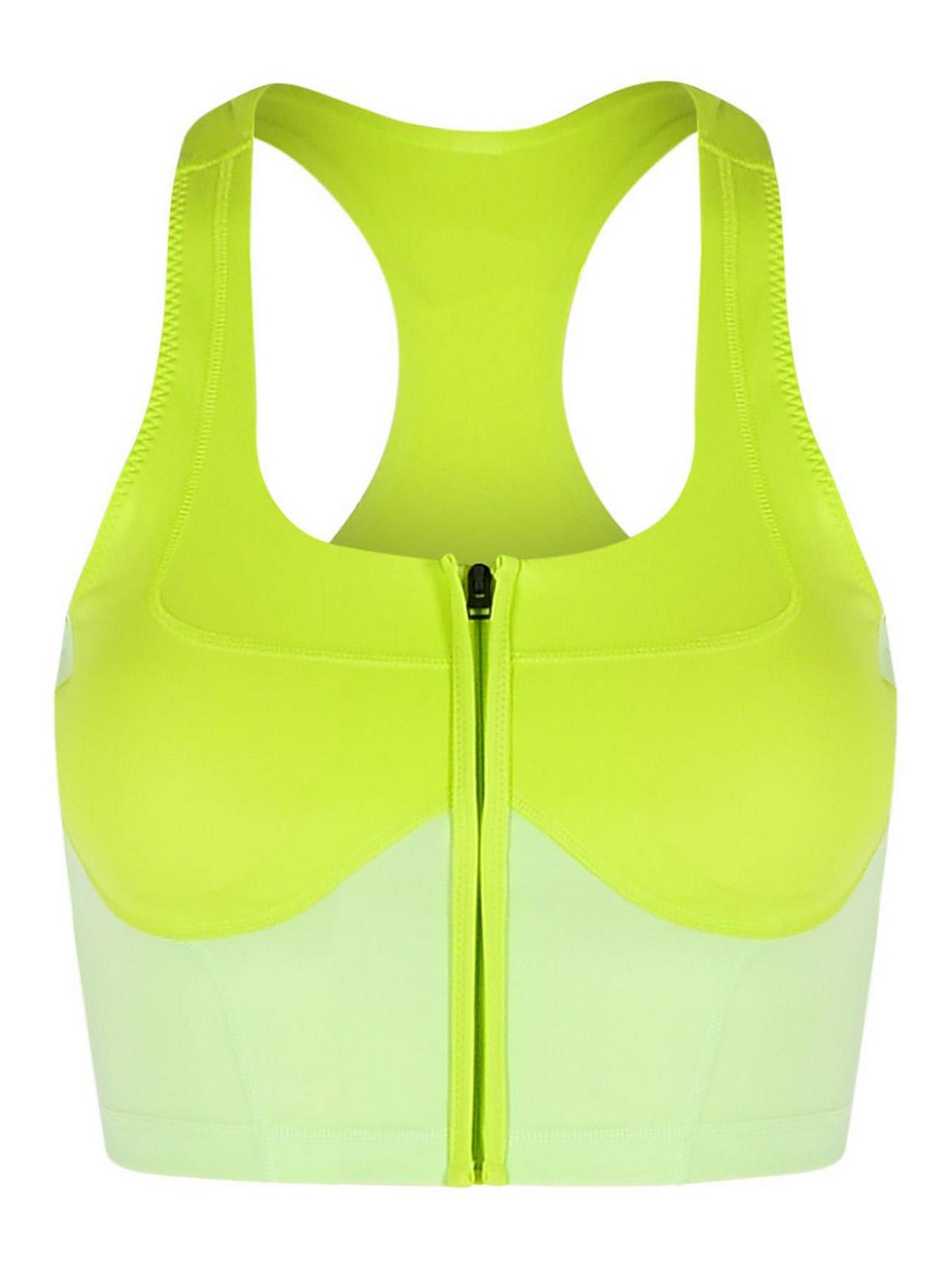 Green Polyester Top JP3173 (adidas by Stella McCartney / タンクトップ・キャミソール ) | adidas by Stella McCartney (アディダス バイ ステラ マッカートニー)