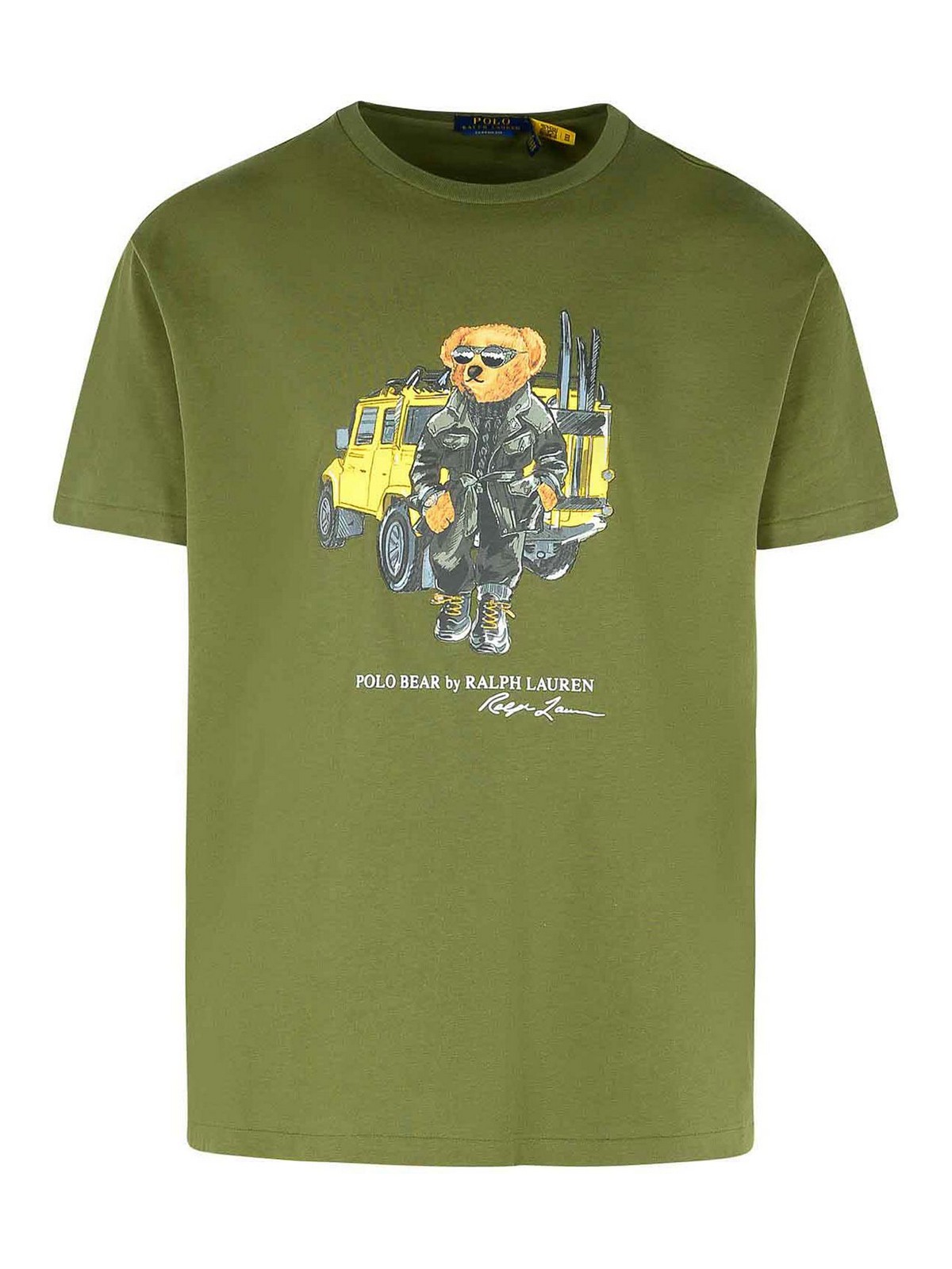 Green Cotton T-Shirt 710854497042 (Polo Ralph Lauren / Tシャツ・カットソー ) | Polo Ralph Lauren (ポロ ラルフ ローレン)