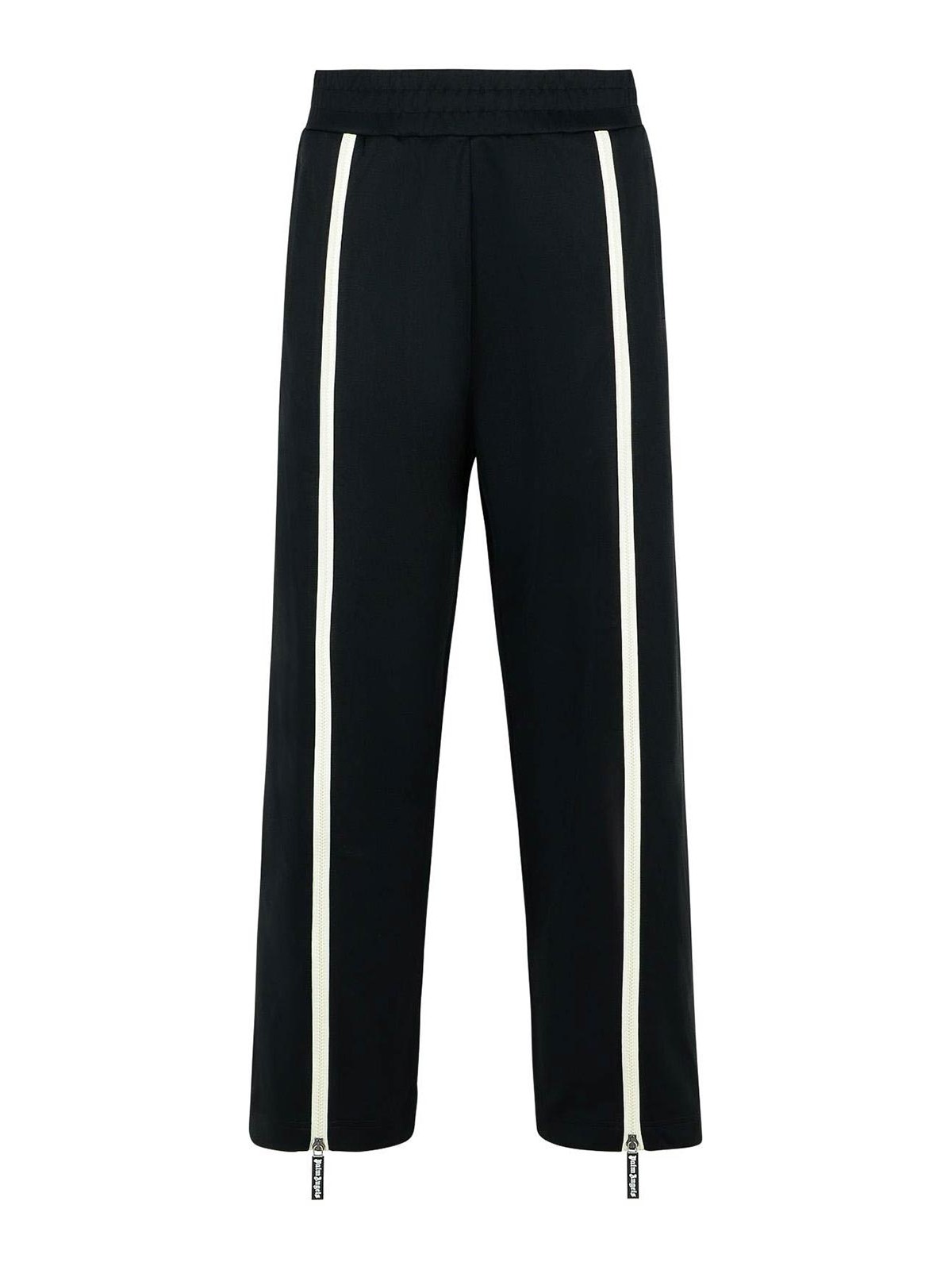 Track Black Polyester Blend Pants PMCJ043S25FAB0011010 (Palm Angels / パンツ ) | Palm Angels (パームエンジェルス)