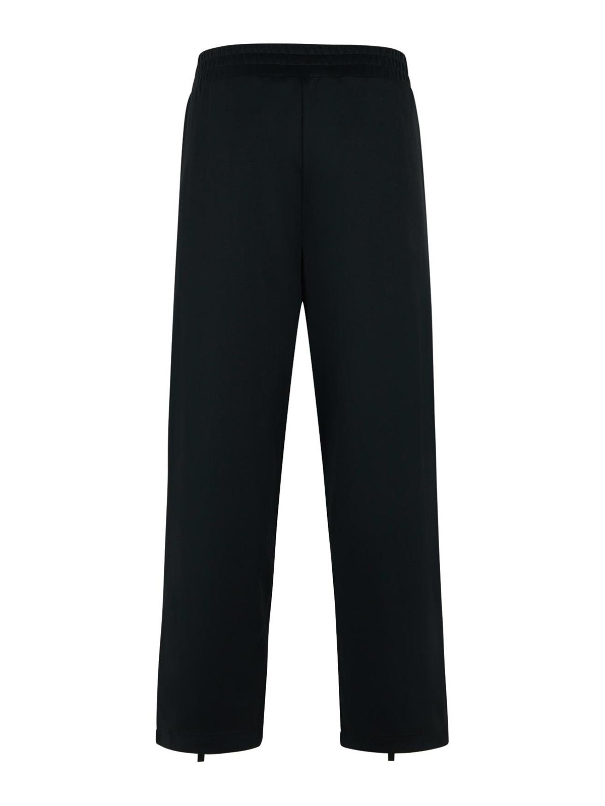 Track Black Polyester Blend Pants PMCJ043S25FAB0011010 (Palm Angels / パンツ ) | Palm Angels (パームエンジェルス)(1)