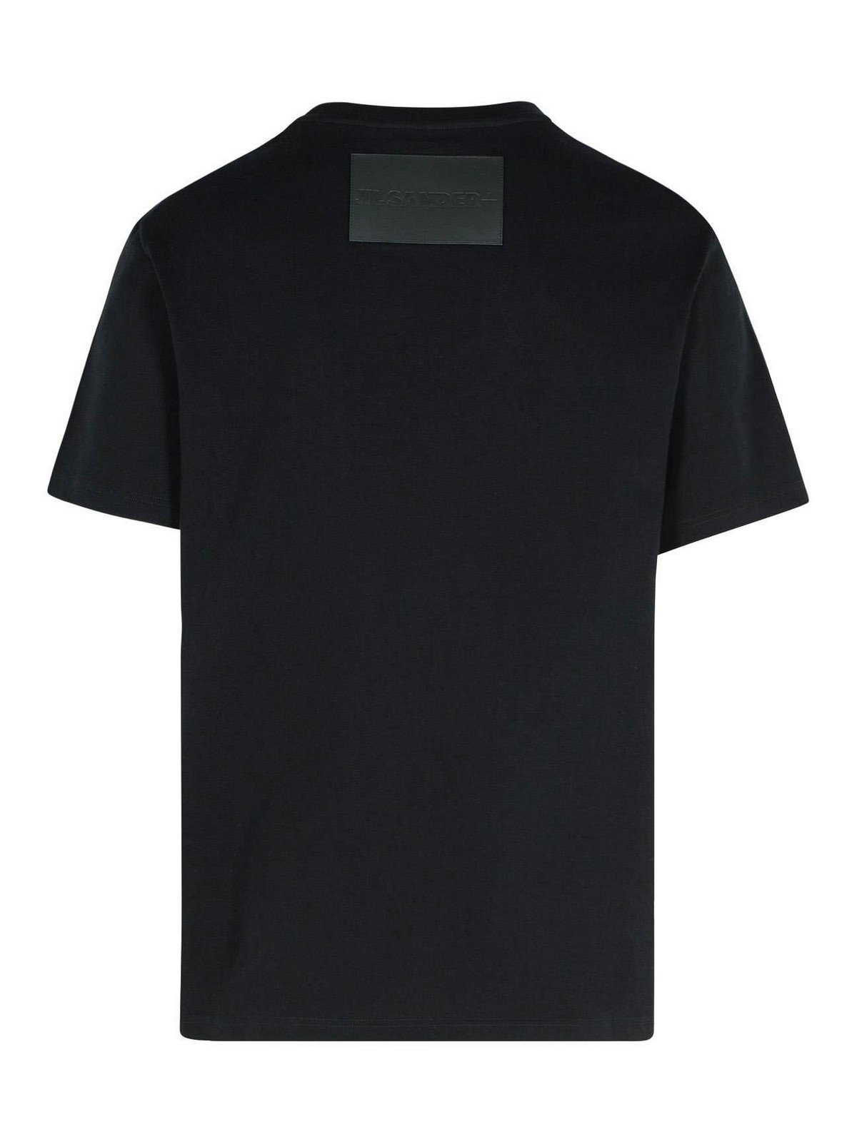 Black Cotton T-Shirt J47GC0153J20103001 (Jil Sander / Tシャツ・カットソー ) | Jil Sander (ジルサンダー)(1)
