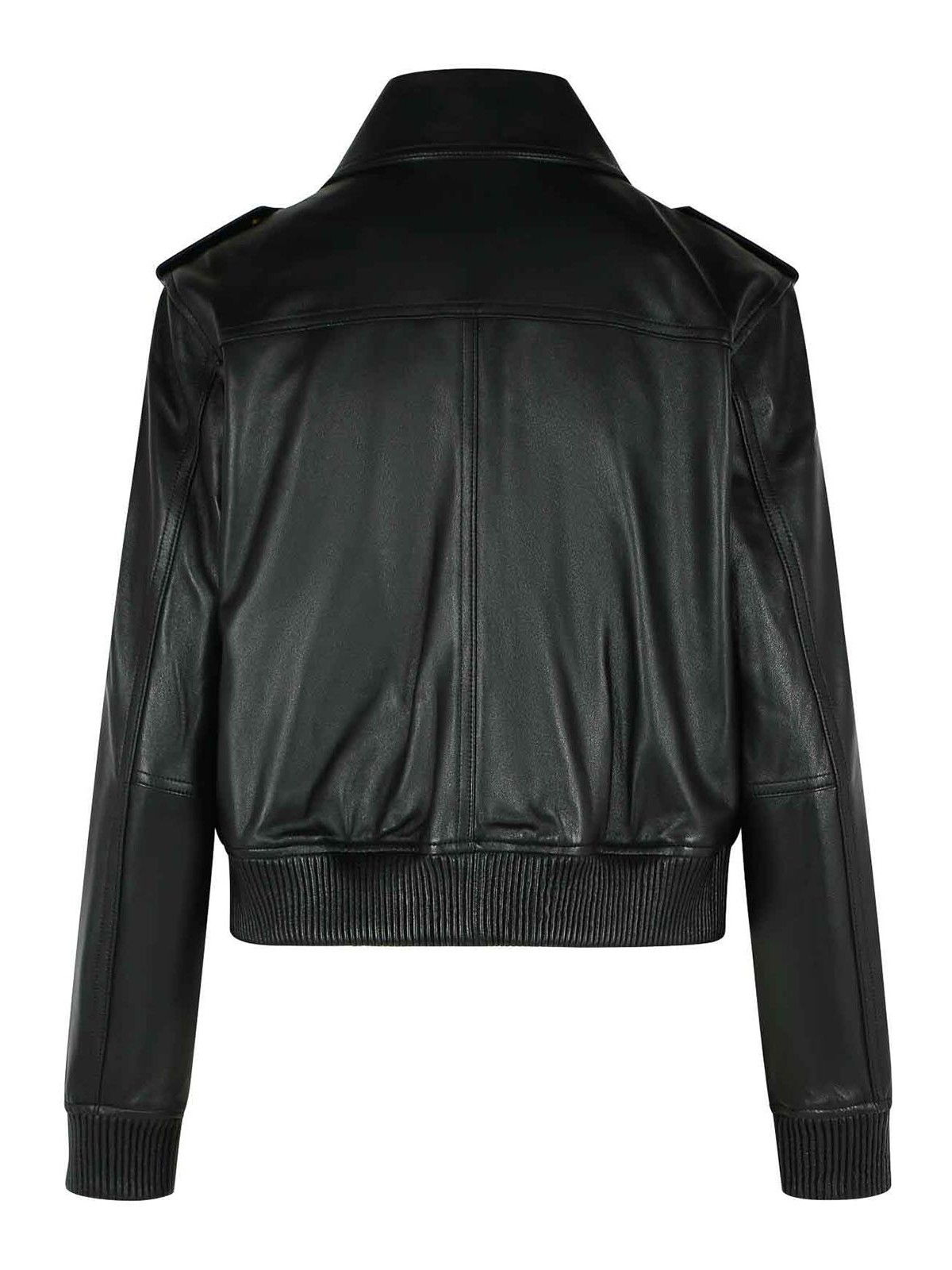 Black Leather Jacket MT520IQFAF001 (MICHAEL KORS / カジュアルジャケット・ベスト ) | MICHAEL KORS (マイケル・コース)(1)