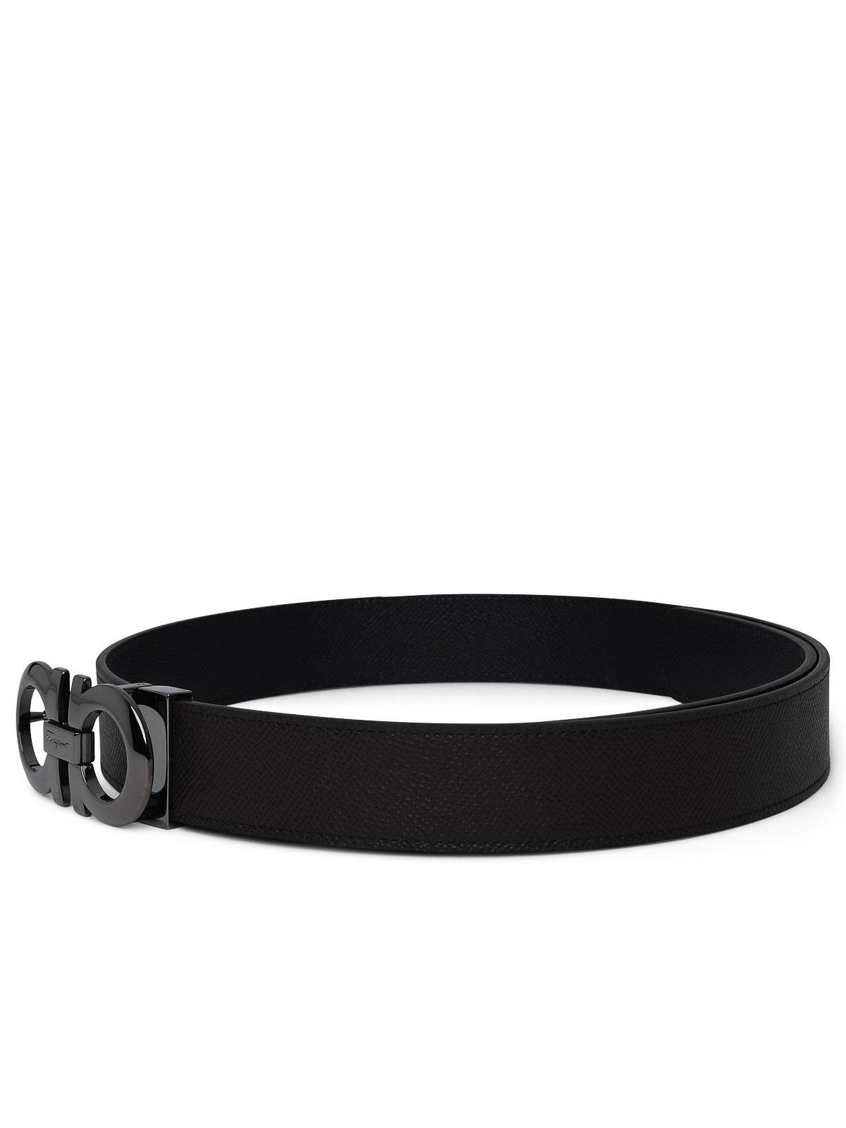 Hammered Leather Reversible Belt 6755420689112080 (FERRAGAMO / ベルト・サスペンダー ) | FERRAGAMO (フェラガモ)(1)